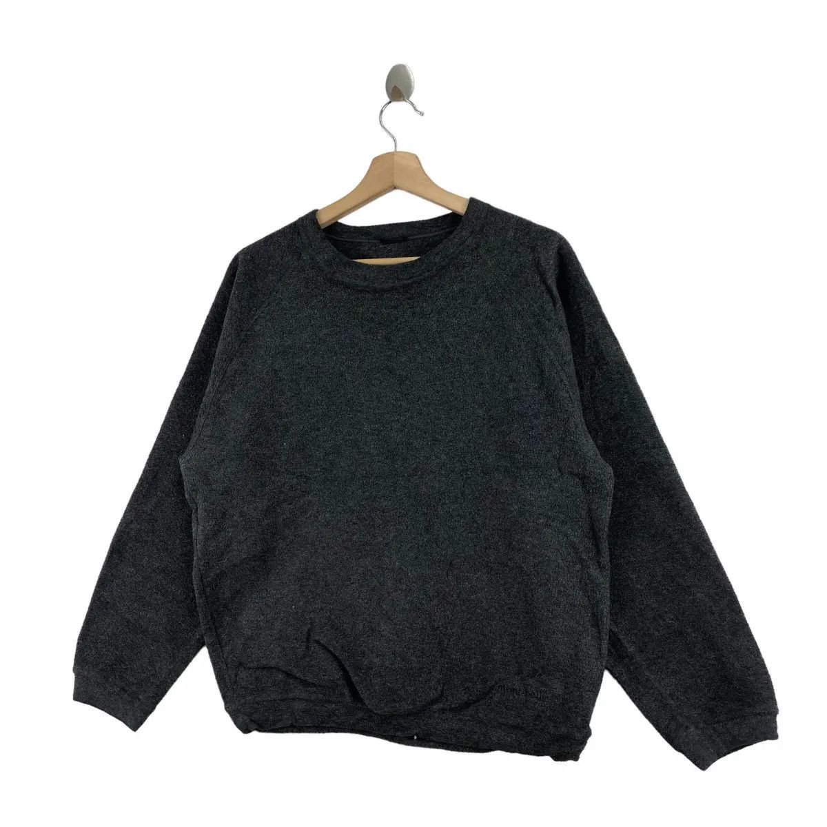 Montbell Vtg MONTBELL JAPAN x POLARTEC Fabric Gray Sweater Pullover Size US XL / EU 56 / 4 - 4 Thumbnail