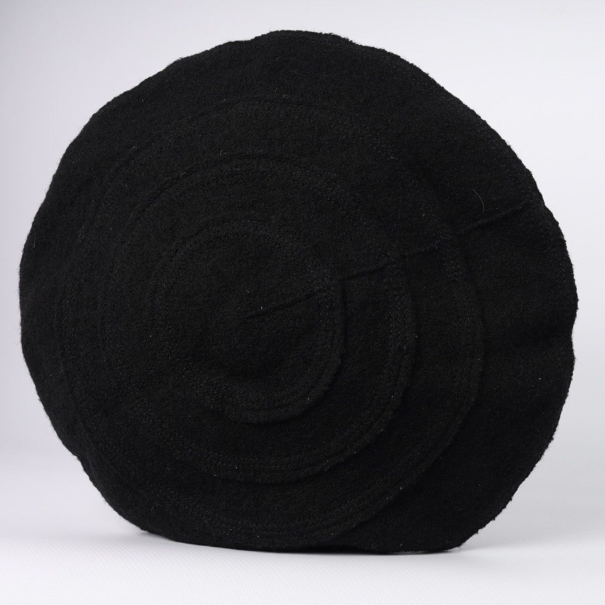 OSKA Oska Wool Black Hat Beret Size ONE SIZE - 6 Thumbnail