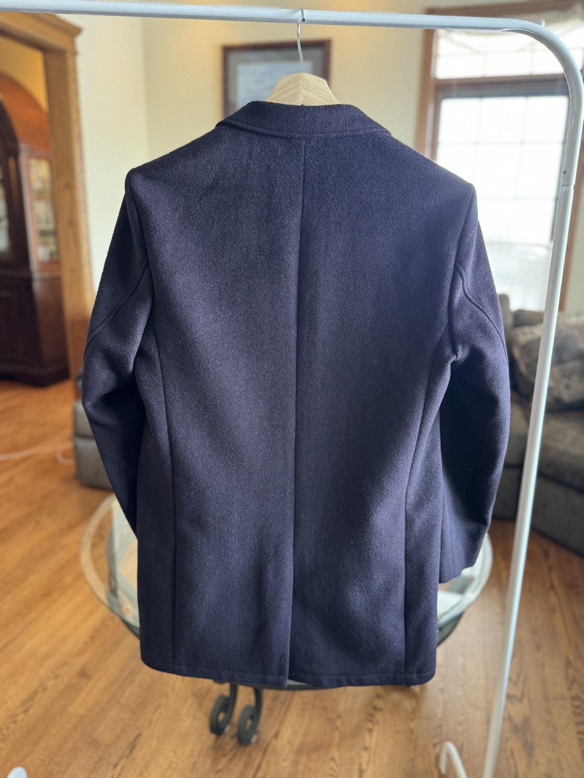 Jack Victor Jack Victor Deep Purple Wool Overcoat Size US S / EU 44-46 / 1 - 2 Thumbnail