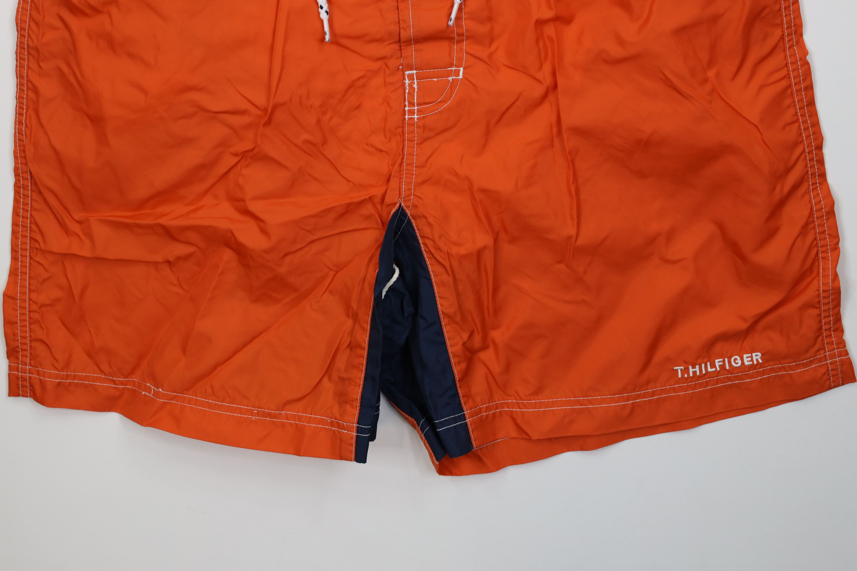 Tommy Hilfiger Vintage 90s Tommy Hilfiger Above Knee Lined Shorts Trunks Size US 32 / EU 48 - 4 Thumbnail