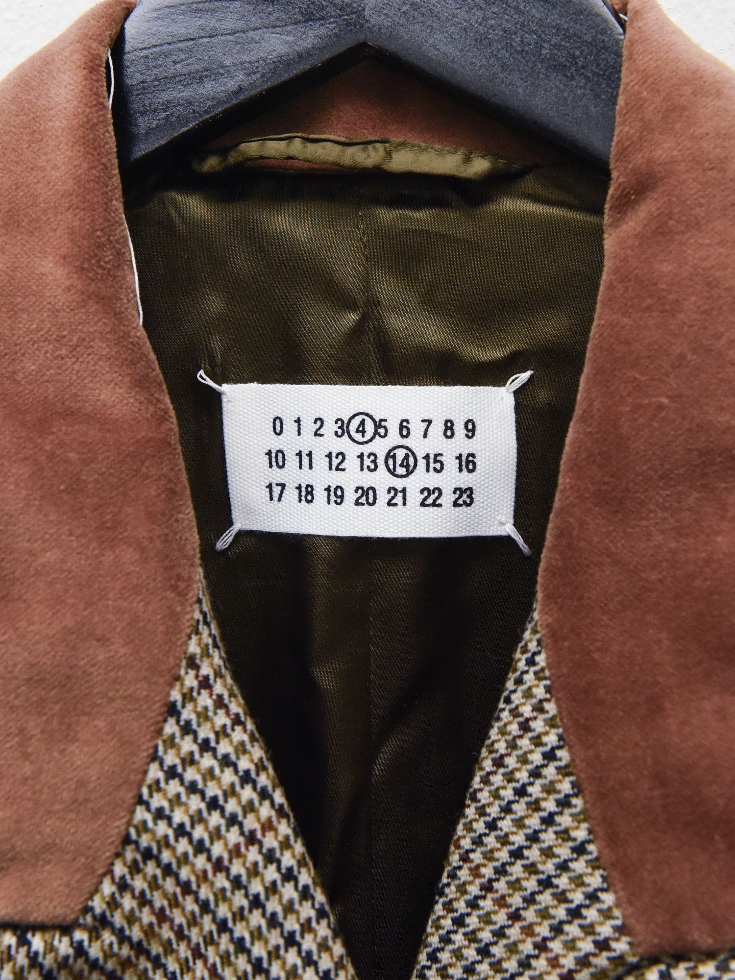 Maison Margiela MAISON MARGIELA Womens Houndstooth Cape Jacket Size S / US 4 / IT 40 - 3 Thumbnail