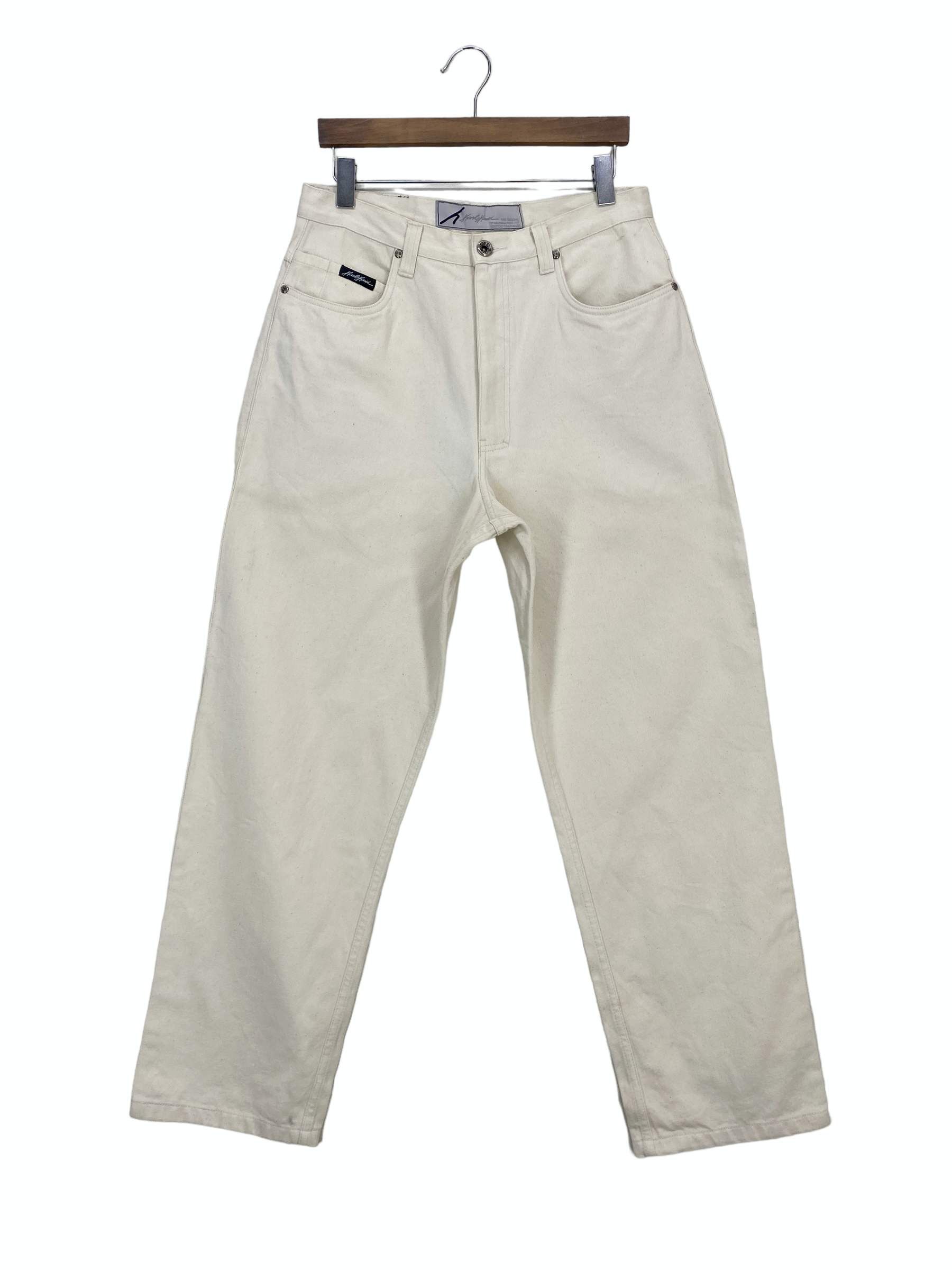 Karl Kani × Vintage Baggy Jeans Hip Hop Skate Relaxed Embroidered Embellished Size US 32 / EU 48 - 2 Thumbnail