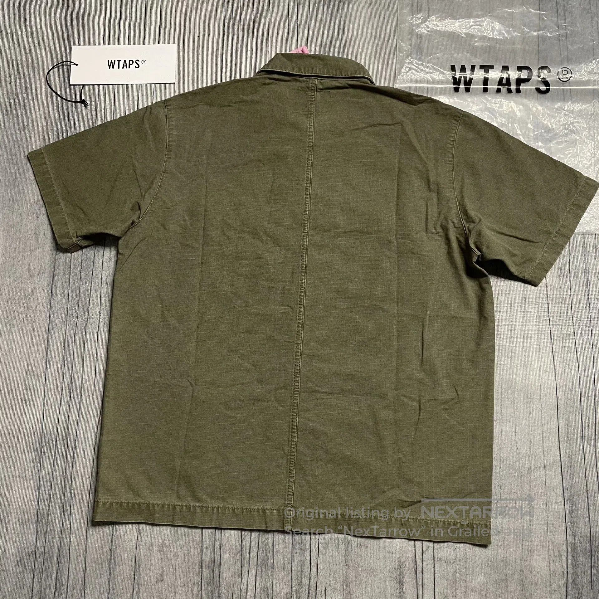 Wtaps WTAPS 19SS BUDS RIPSTOP SHIRT. Size US XL / EU 56 / 4 - 2 Thumbnail