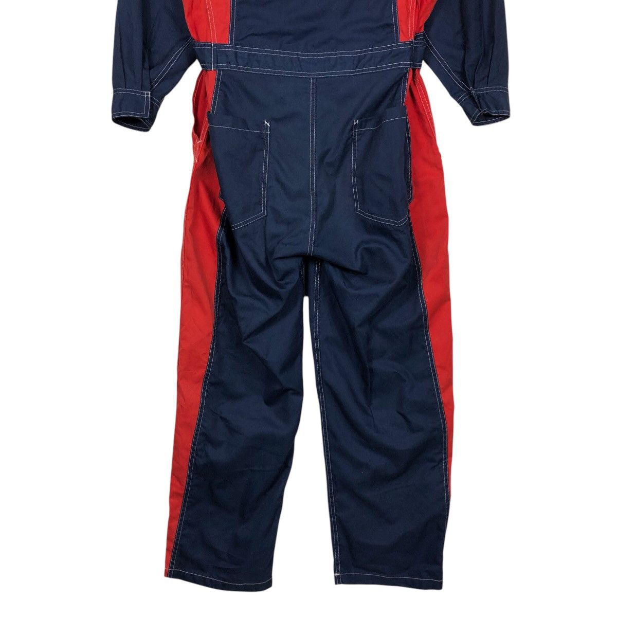 Japanese Brand 📌Vintage Coverall Worker Racing Daihatsu JDM Big Logo Size US 38 / EU 54 - 14 Thumbnail