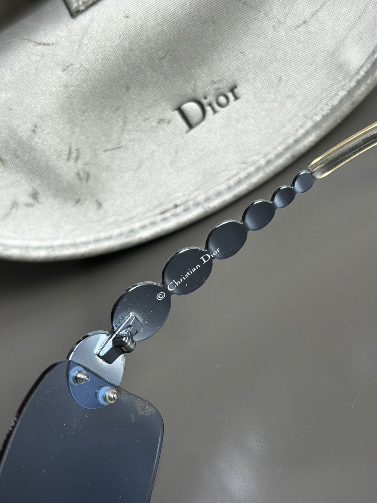 Dior Dior Sunglasses Ruthenium Millenium Mask Shield Sport Bike Size ONE SIZE - 7 Thumbnail