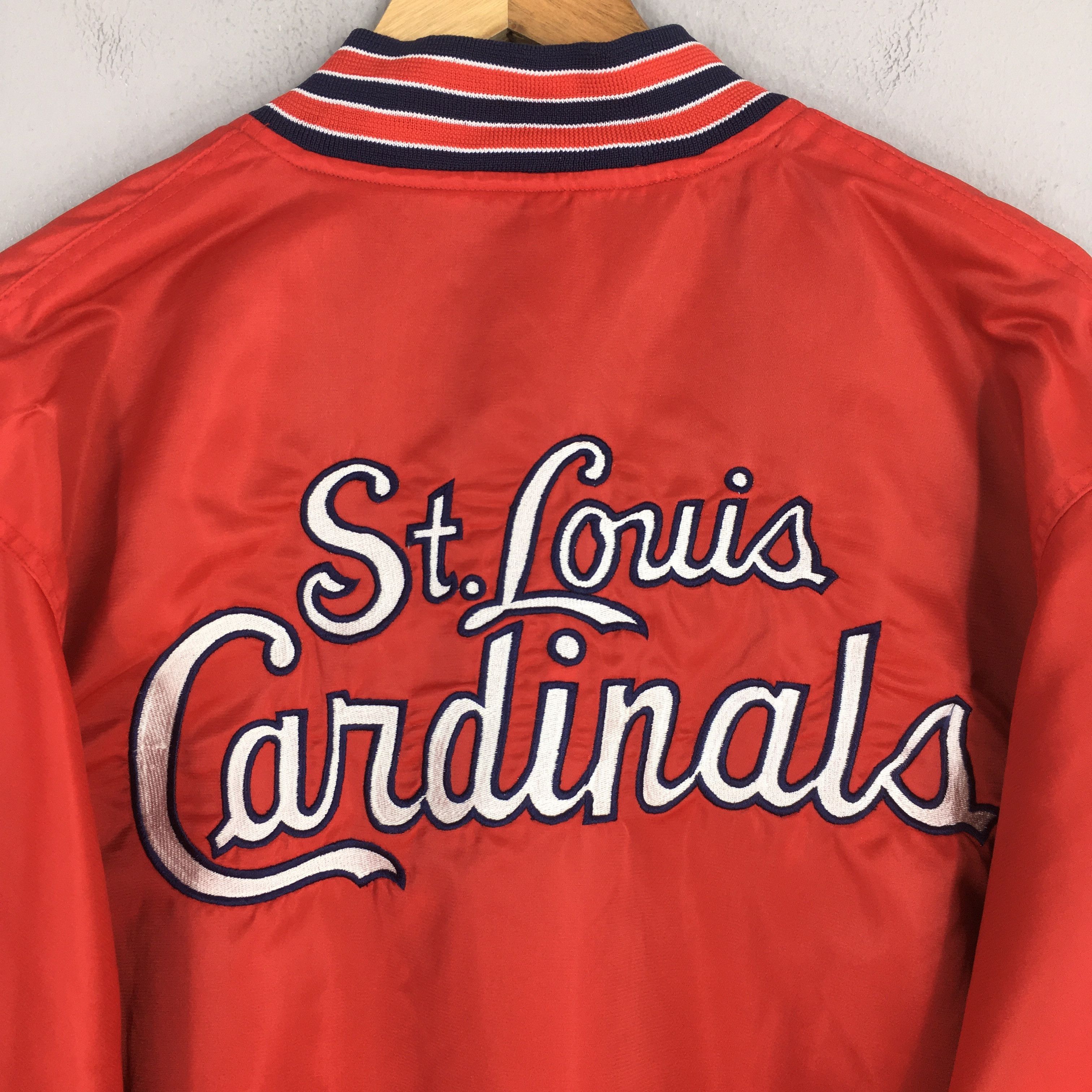 MLB Vintage St Louis Cardinals MLB Stadium Jacket Medium Size US M / EU 48-50 / 2 - 2 Thumbnail