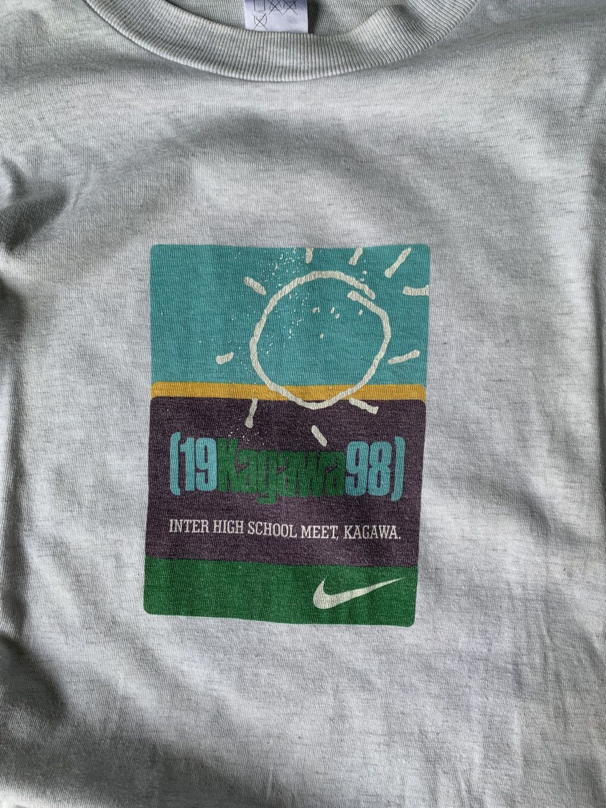 Nike Vintage 90s Nike Kagawa Grapic Tee Size US L / EU 52-54 / 3 - 4 Thumbnail