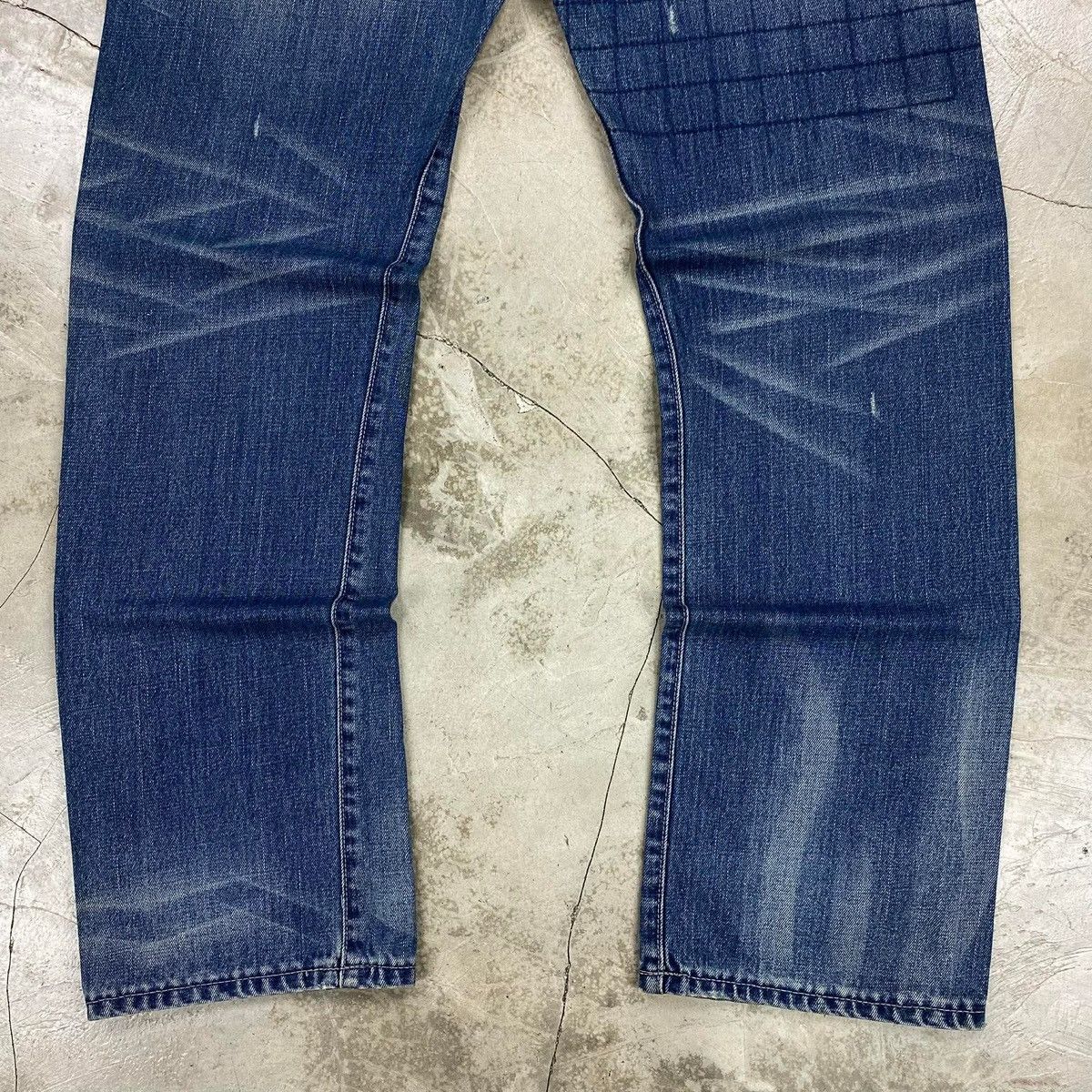 Neighborhood SS2013 Savage Patchwork Selvedge Denim Pants Size US 32 / EU 48 - 12 Thumbnail