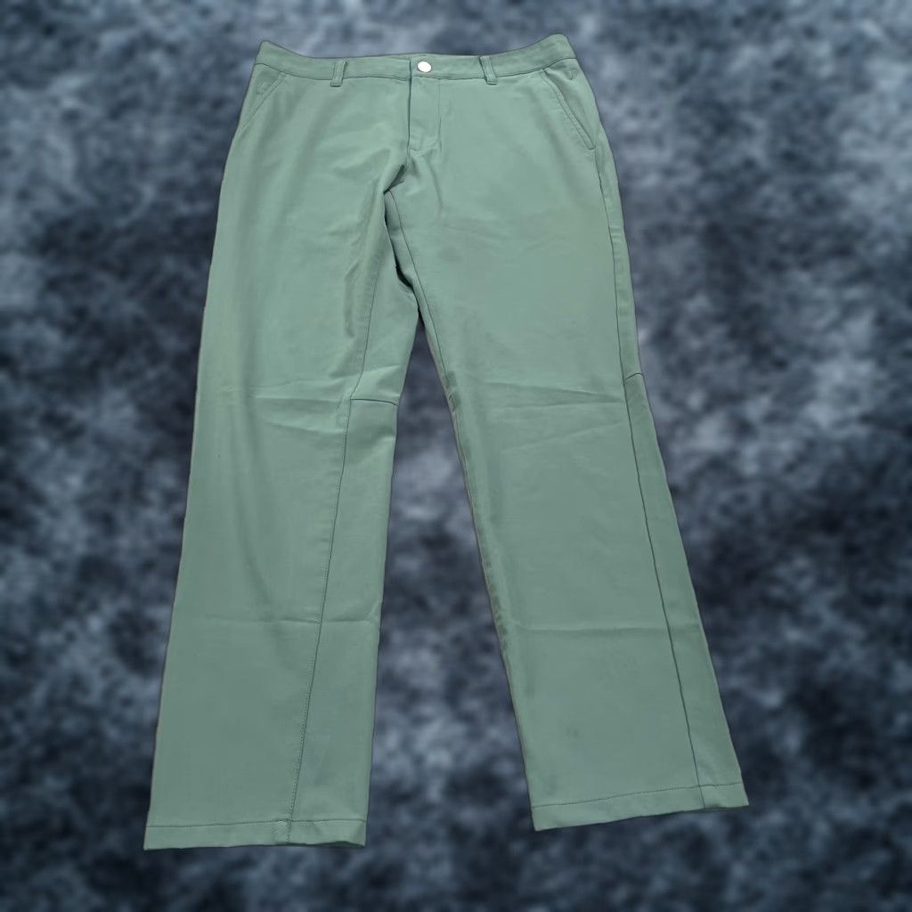 Bonobos Bonobos Mens Golf Pants 33x32 Athletic Fit Green Logo Chino Size US 33 - 1 Thumbnail