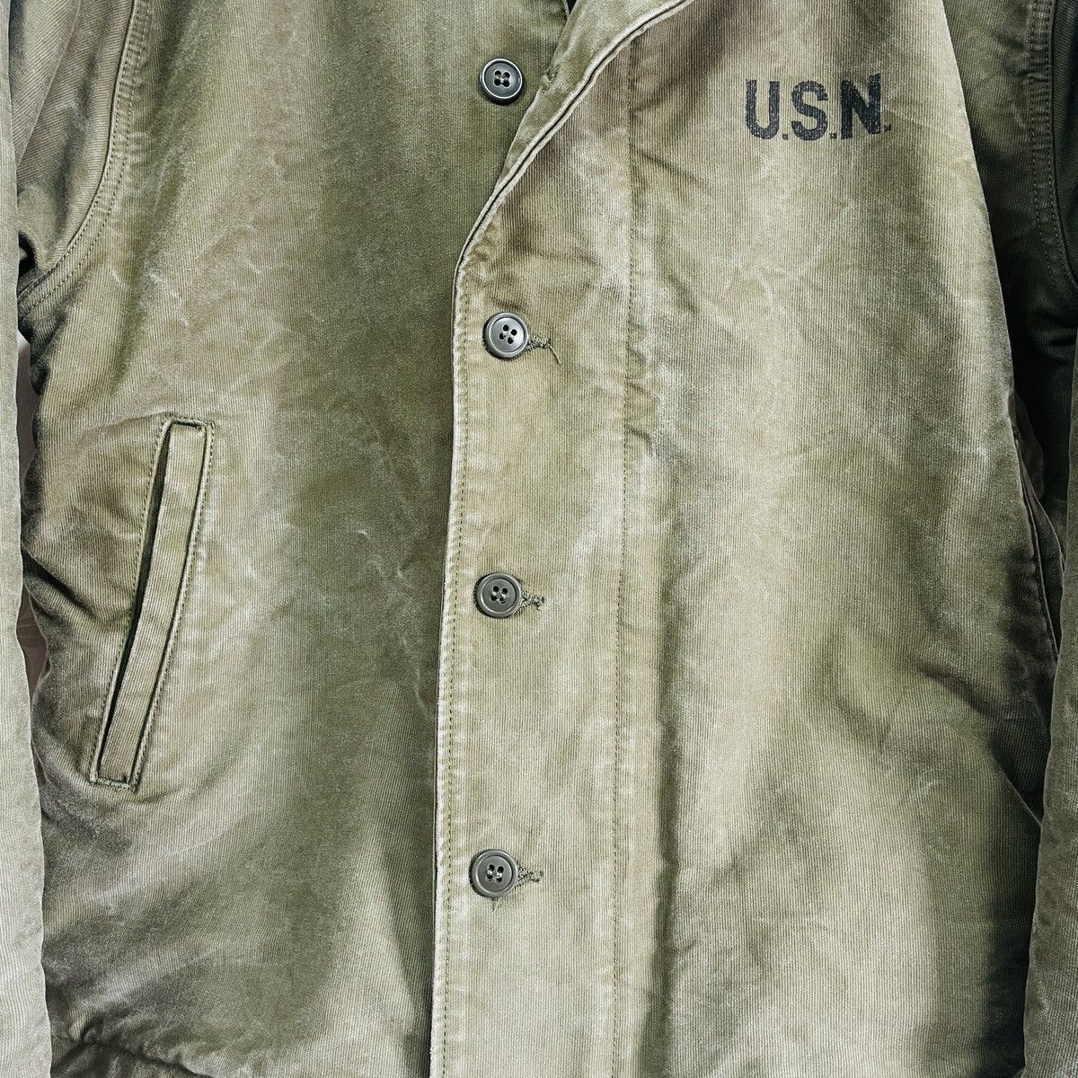 Buzz Rickson's × Toyo Enterprises Navy Department True Vintage 70s USN N-1 Military Jacket Size US L / EU 52-54 / 3 - 10 Thumbnail