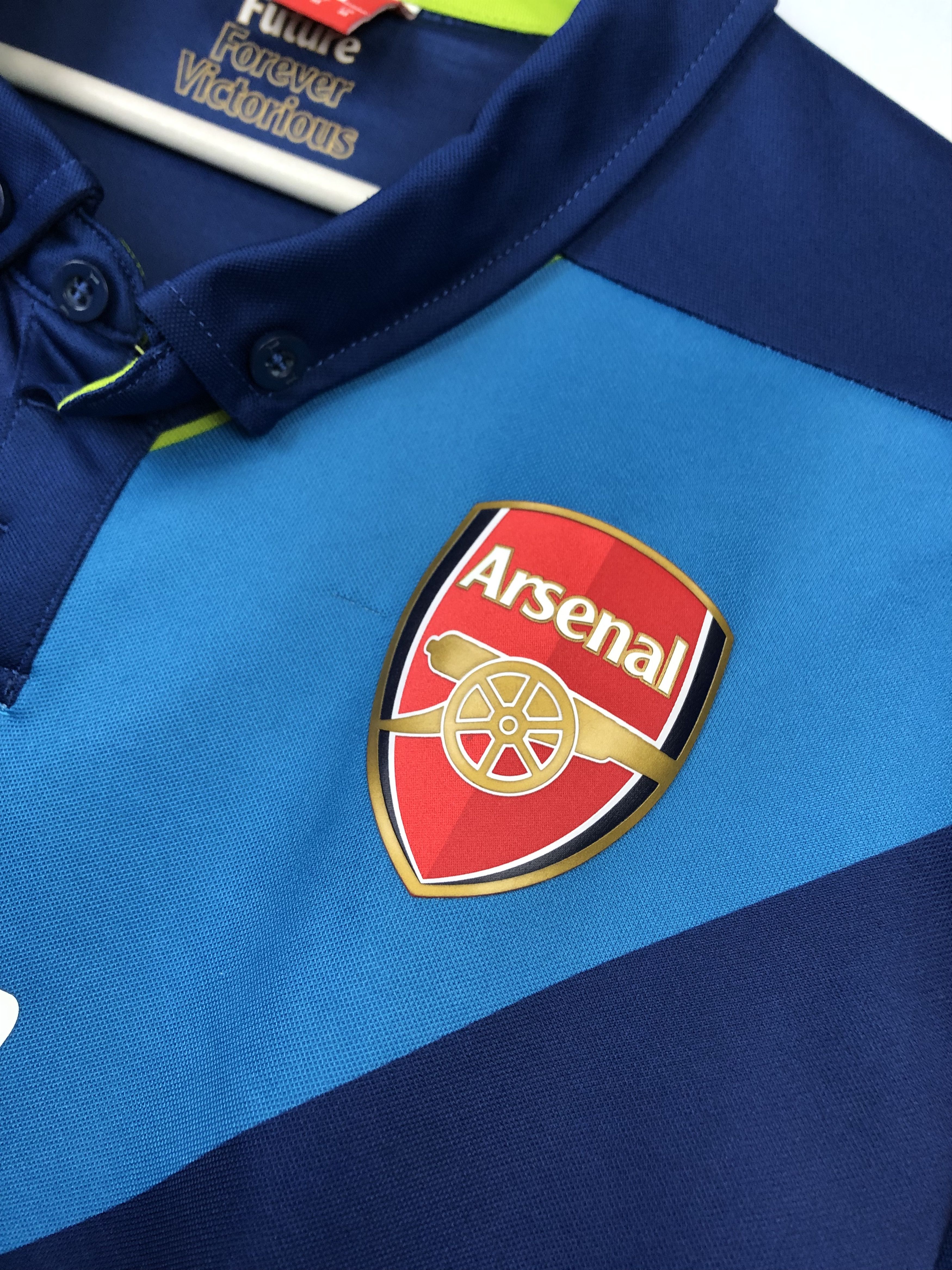Puma Arsenal football shirt 2014 Soccer Jersey Gunners Tee Hype Size US M / EU 48-50 / 2 - 4 Thumbnail