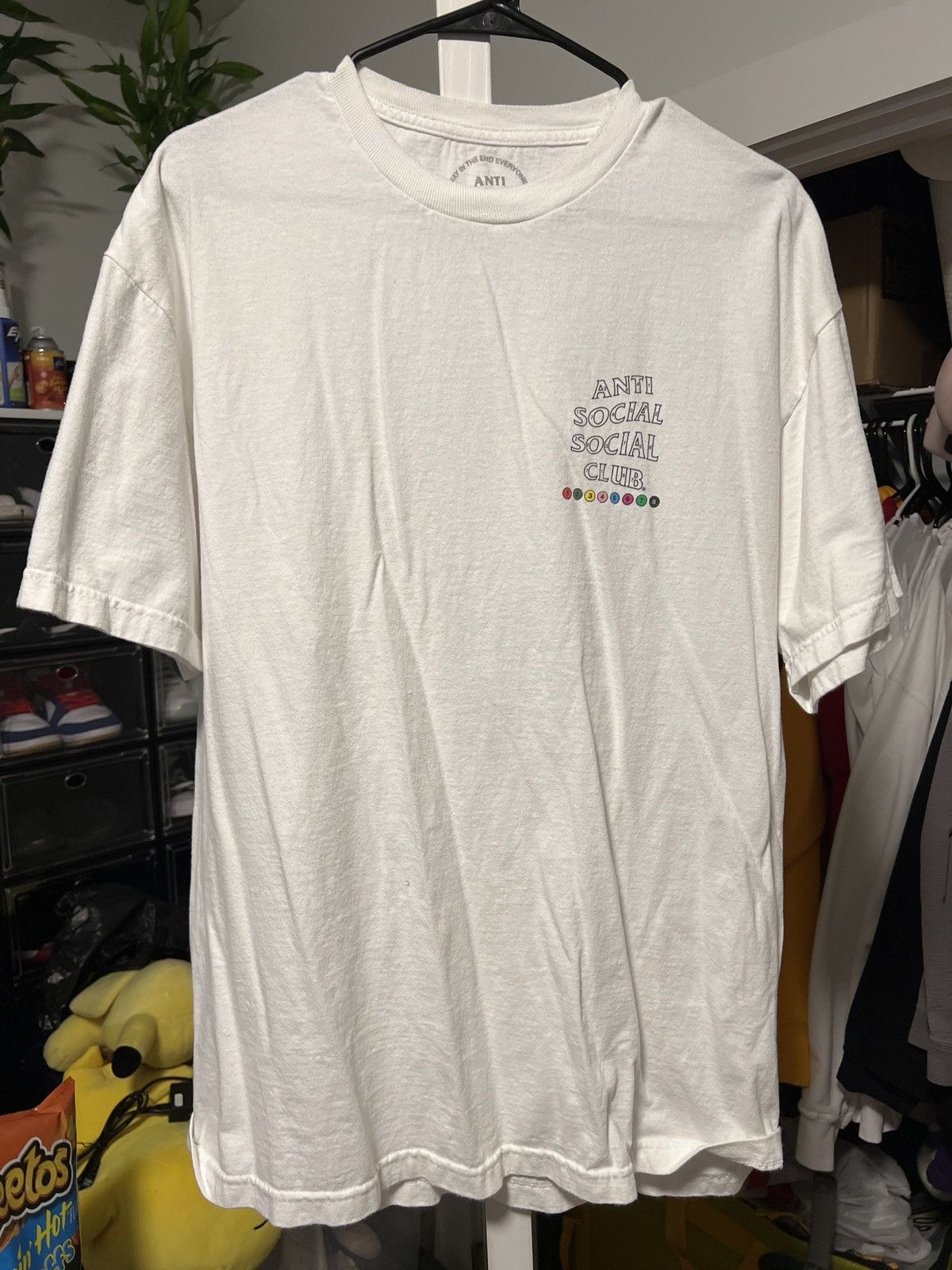 Anti Social Social Club ASSC white tee Size US XL / EU 56 / 4 - 1 Thumbnail