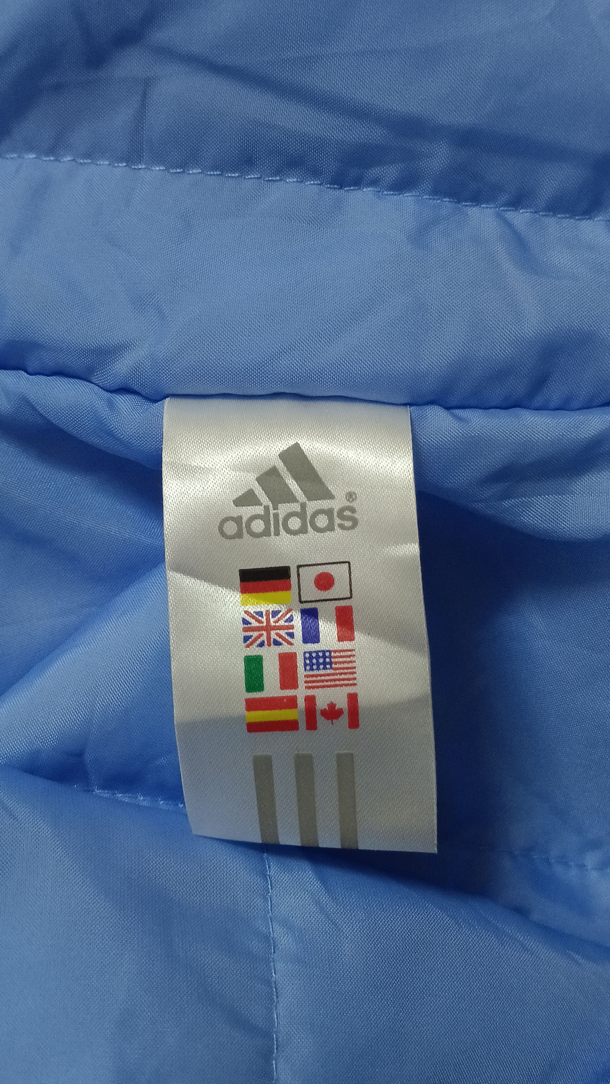 Adidas × Vintage Vtg Adidas Real Madrid UEFA Champions League Zipper Jacket Size US M / EU 48-50 / 2 - 11 Thumbnail