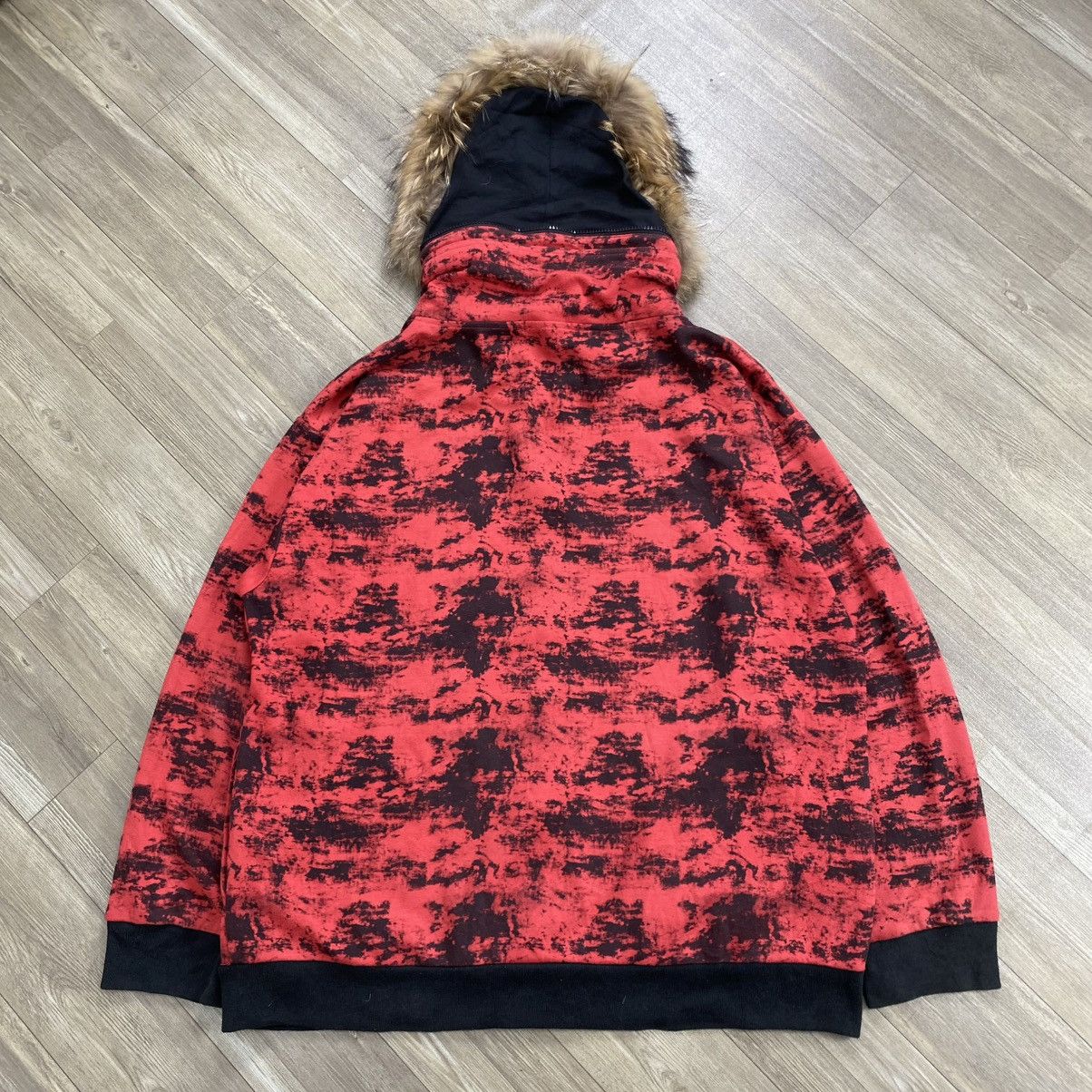 Le Grande Bleu (L.G.B.) 2000s TimeStep Poem Skulls Punk Rock Lgb Zip Fur Hoodie Size US XXL / EU 58 / 5 - 18 Thumbnail