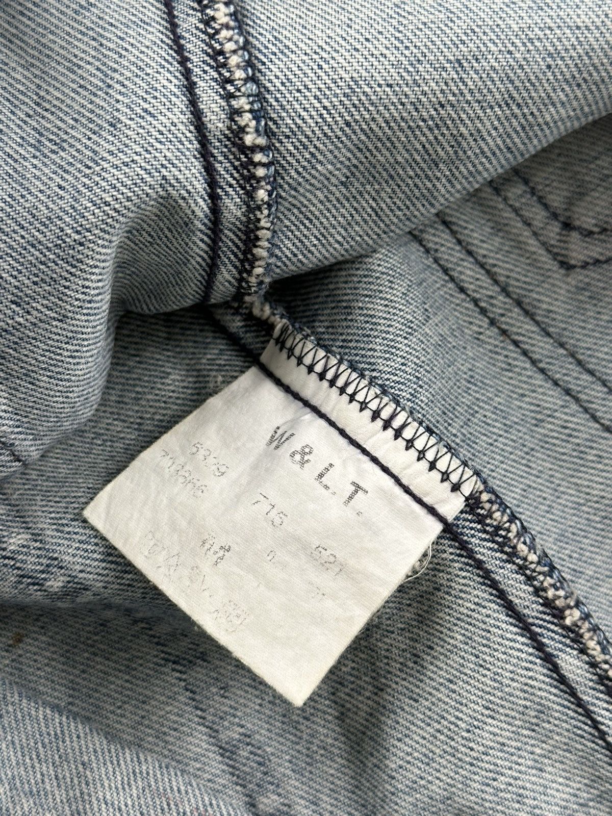Walter Van Beirendonck Walter Van Beirendonck - W&LT 90’s Patchwork Denim KTF Vest Size US M / EU 48-50 / 2 - 17 Thumbnail