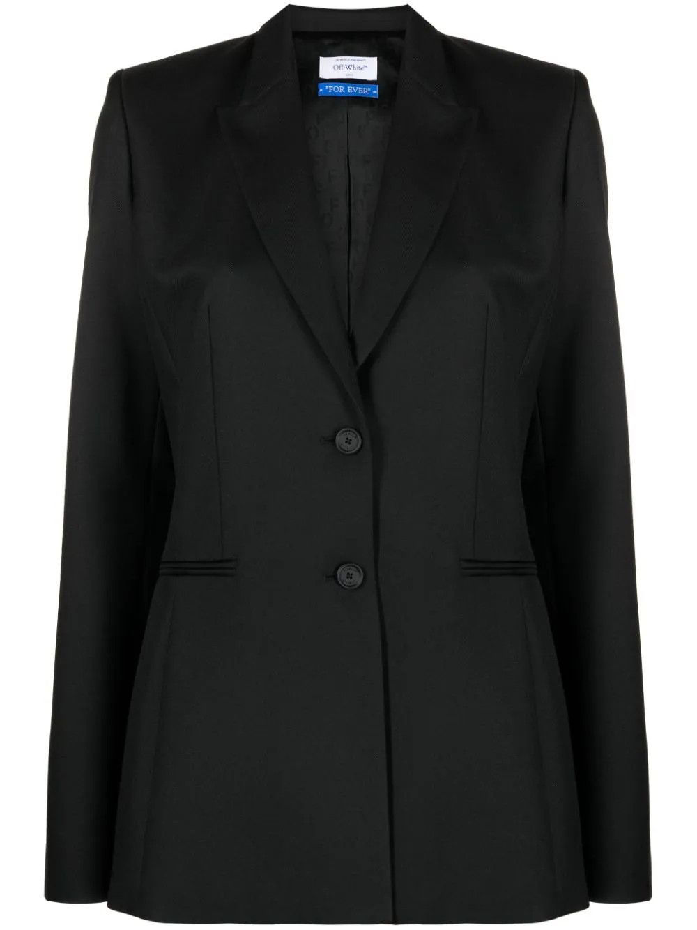 Off-White o1y1125 Blazer in Black Size M / US 6-8 / IT 42-44 - 1 Thumbnail