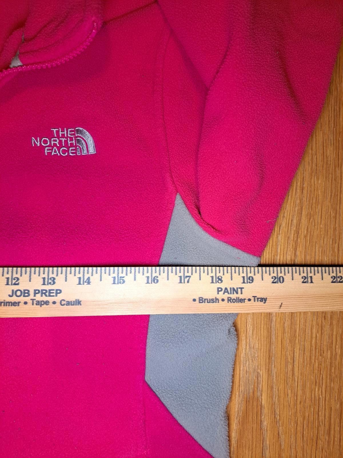 The North Face The North Face Fleece Jacket Girls XL 18 Pink Full Zip Size XL / US 12-14 / IT 48-50 - 8 Thumbnail
