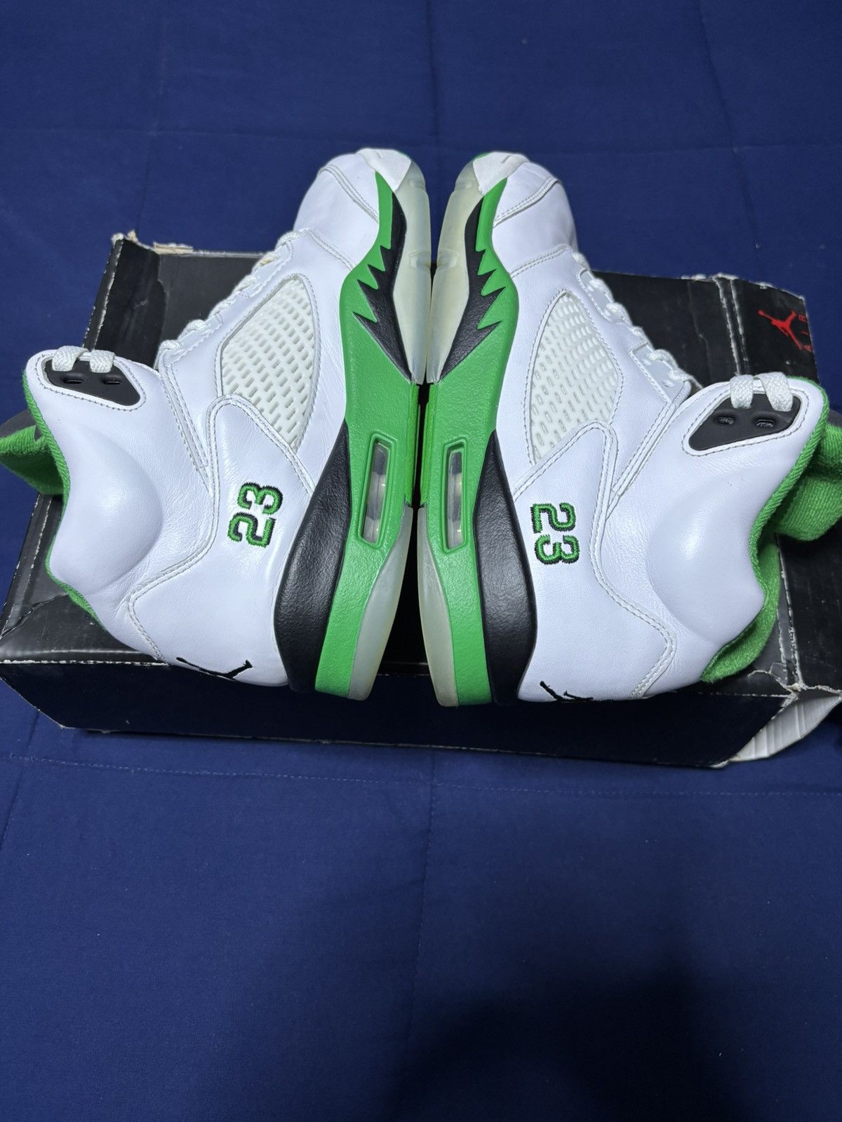 Jordan Brand Jordan 5 Retro Lucky Green 2024 Size 8.5M/10W Size US 8.5 / EU 41-42 - 2 Thumbnail