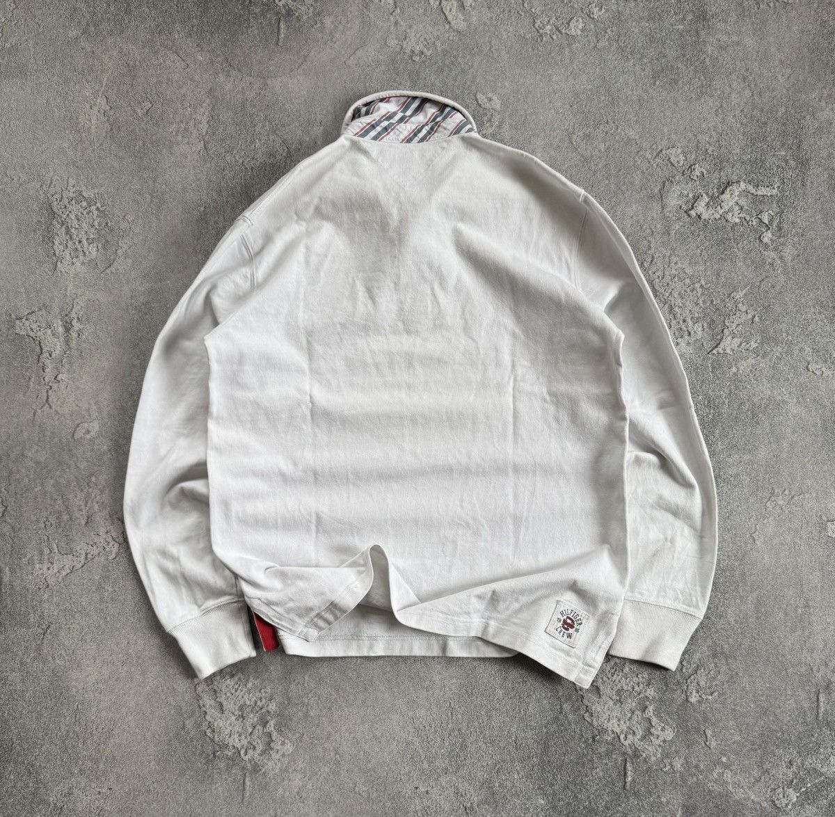 Tommy Hilfiger × Vintage Tommy Hilfiger L vintage rugby long sleeve polo sweatshirt Size US L / EU 52-54 / 3 - 13 Thumbnail