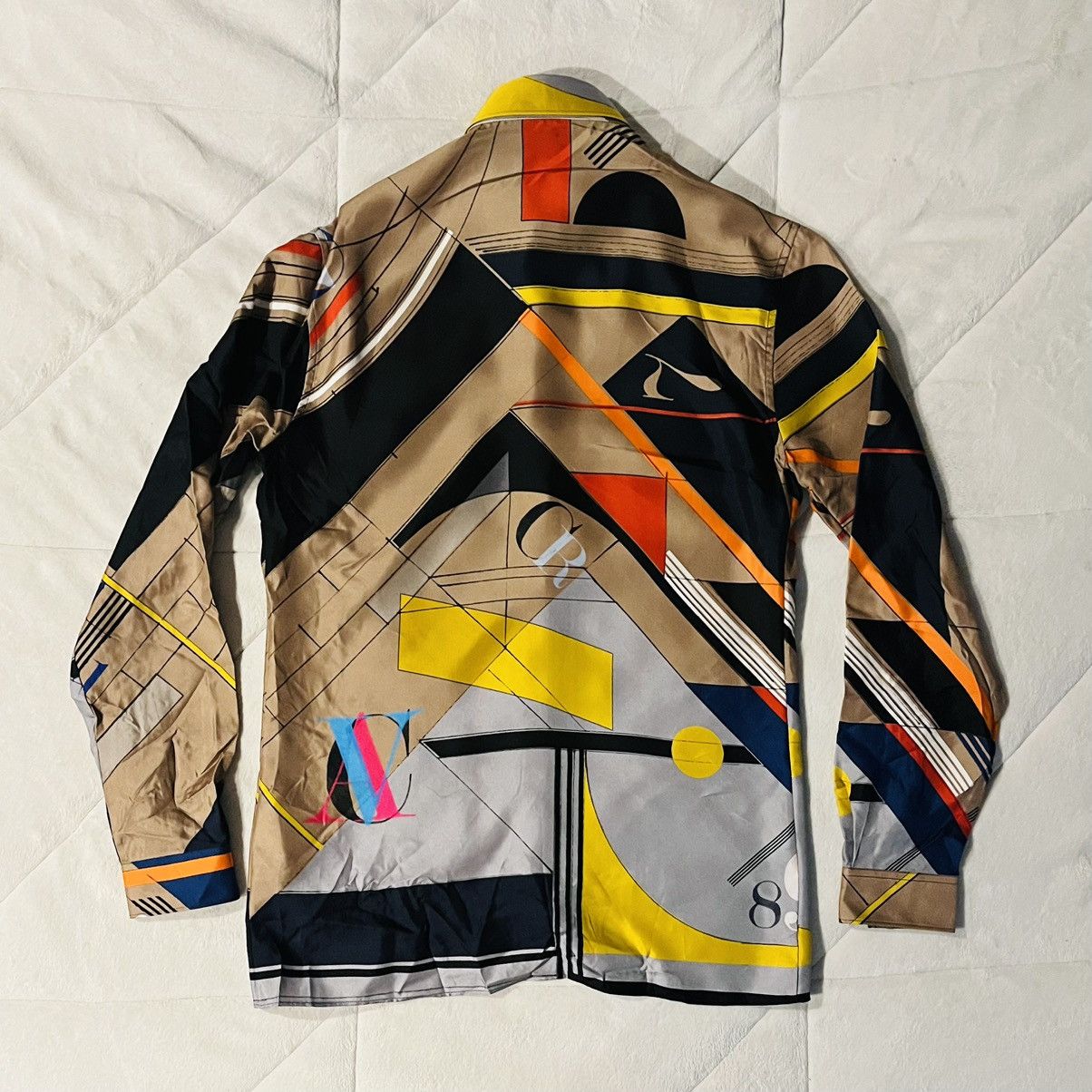 Versace Versace Italy Multicolor Pattern Silk Button Shirt Small 37 Size US S / EU 44-46 / 1 - 2 Thumbnail