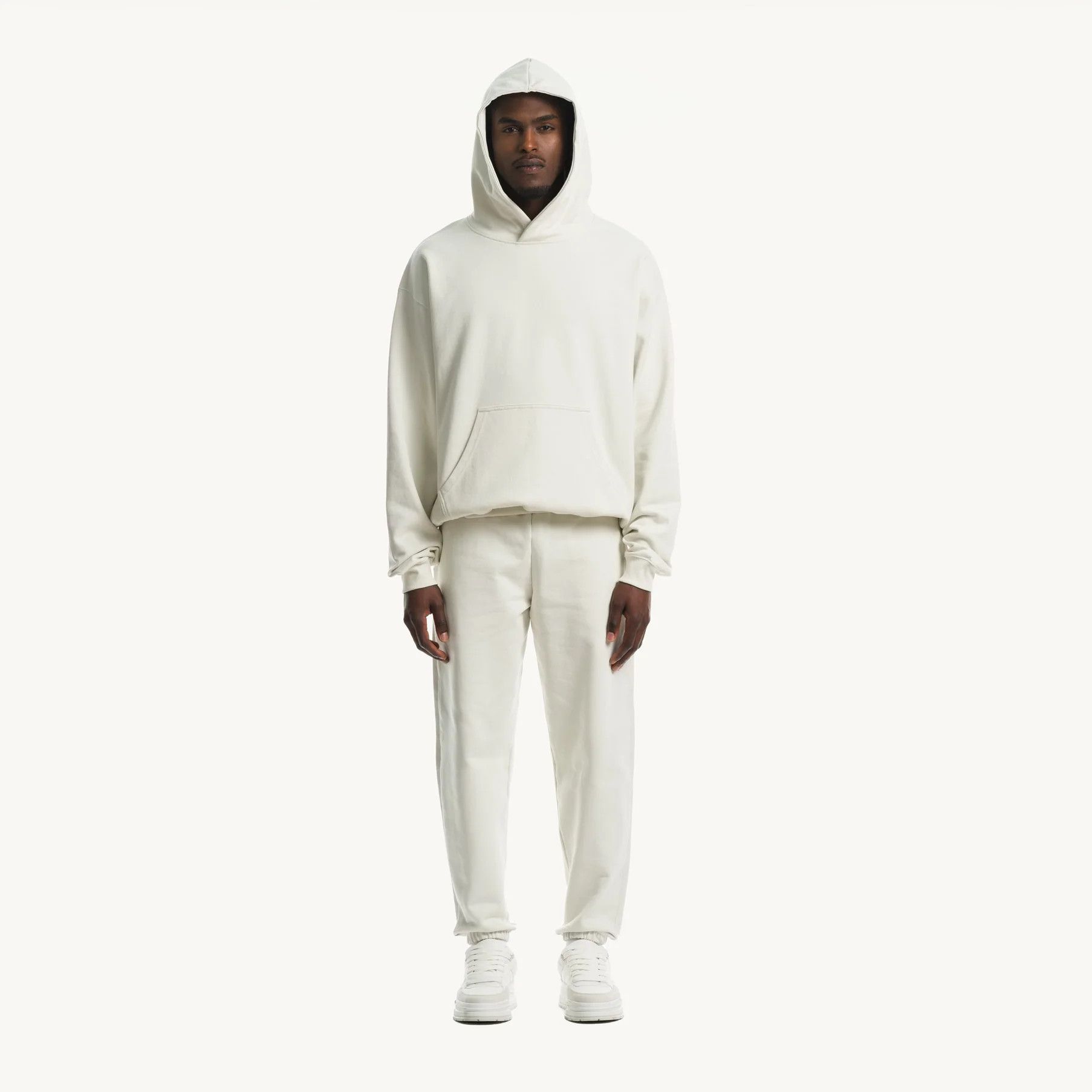 NEW WATC Studio Oversized White Hoodie M