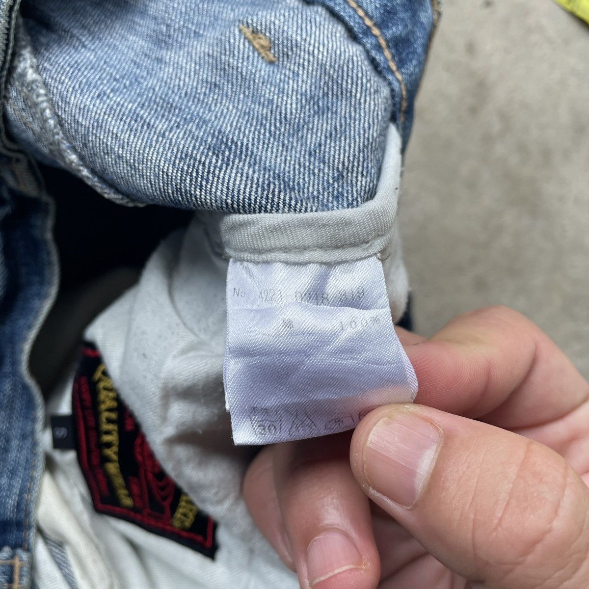 Japanese Brand Vintage Beams Heart Faded Jeans Distressed Denim Pants W30 Size US 30 / EU 46 - 8 Thumbnail