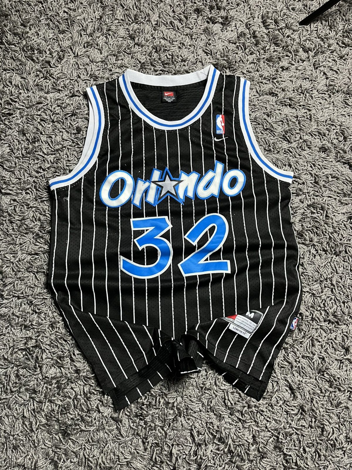 Nike Vintage Nike Shaquille O'Neal Orlando Magic Jersey #32 Size US M / EU 48-50 / 2 - 2 Thumbnail
