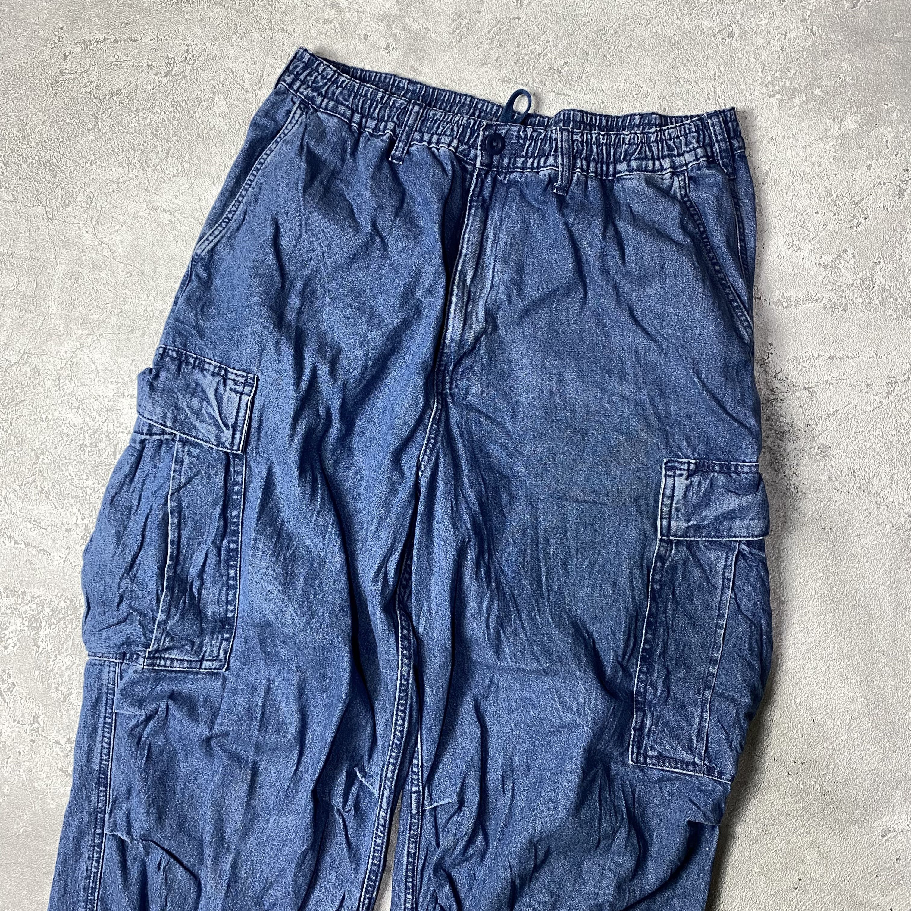 GU × Japanese Brand × Yohji Yamamoto Gu Ballon Parachute Cargo Yohji Yamamoto Style Pants Size US 36 / EU 52 - 3 Thumbnail