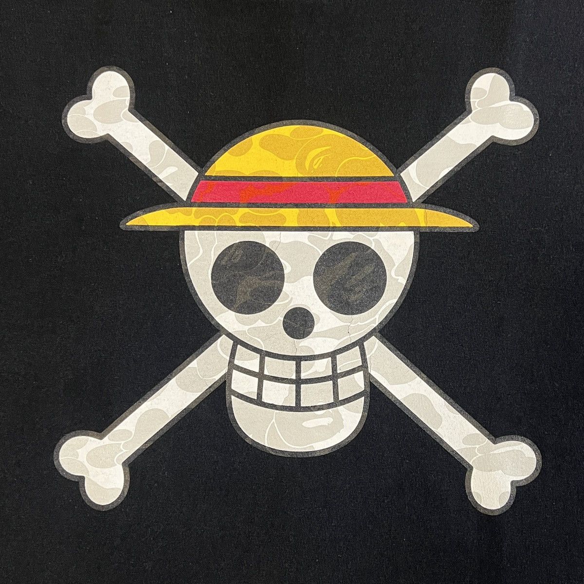 Bape Bape X One Piece Collaboration Tee Size US M / EU 48-50 / 2 - 3 Thumbnail