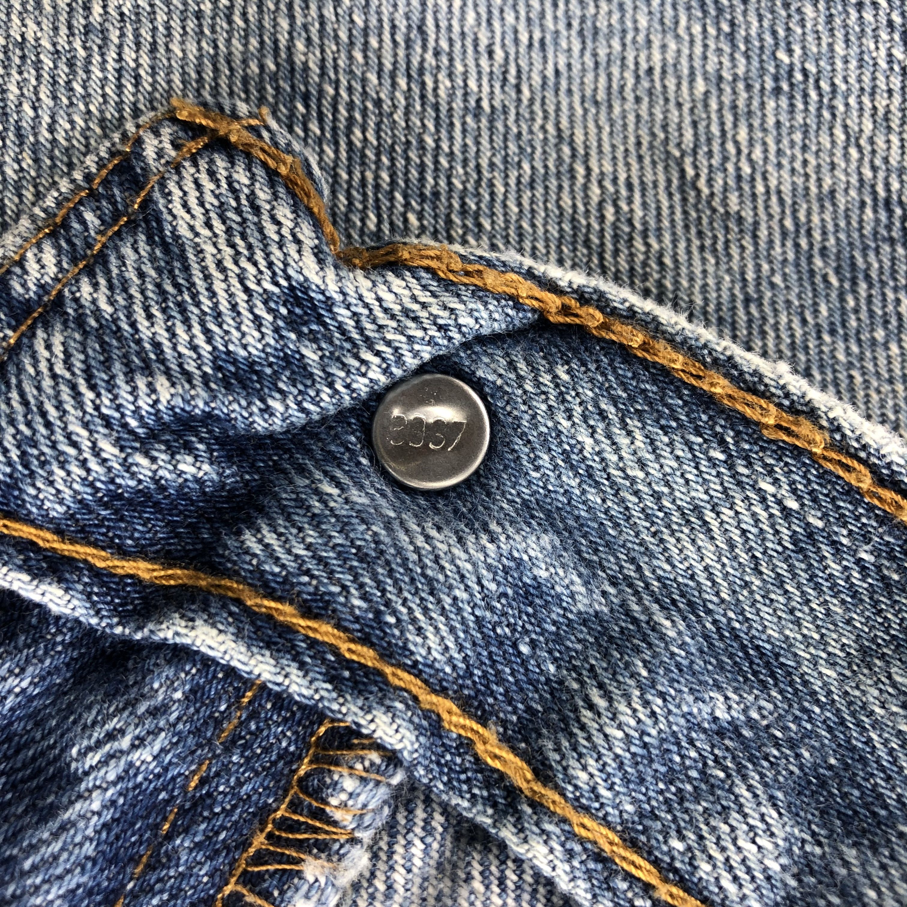 Levi's Vintage Blue Wash Levis 516 Jeans-J1666 Size US 35 - 9 Thumbnail