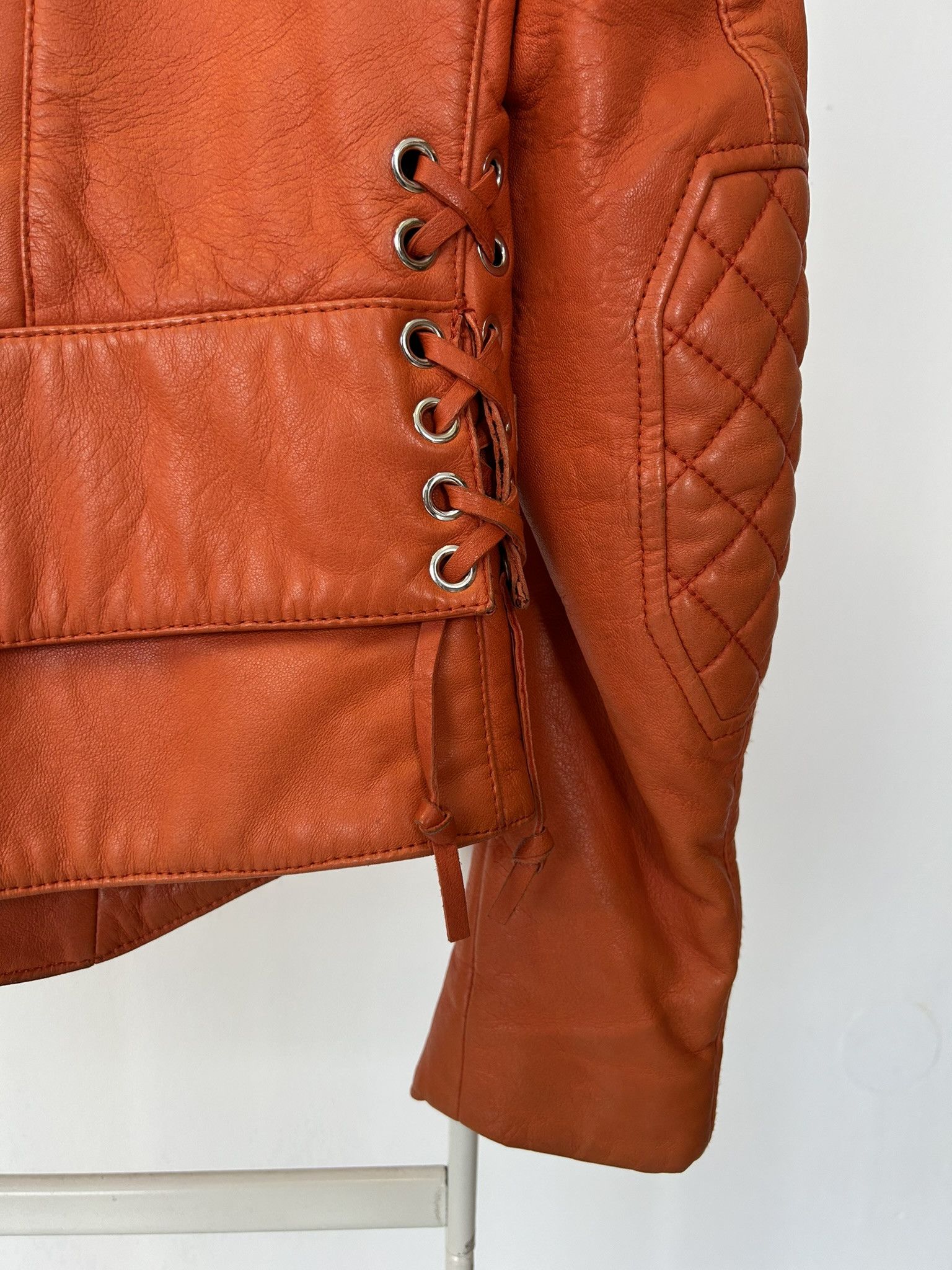 Balenciaga 2010 Balenciaga leather biker jacket Size XS / US 0-2 / IT 36-38 - 11 Thumbnail
