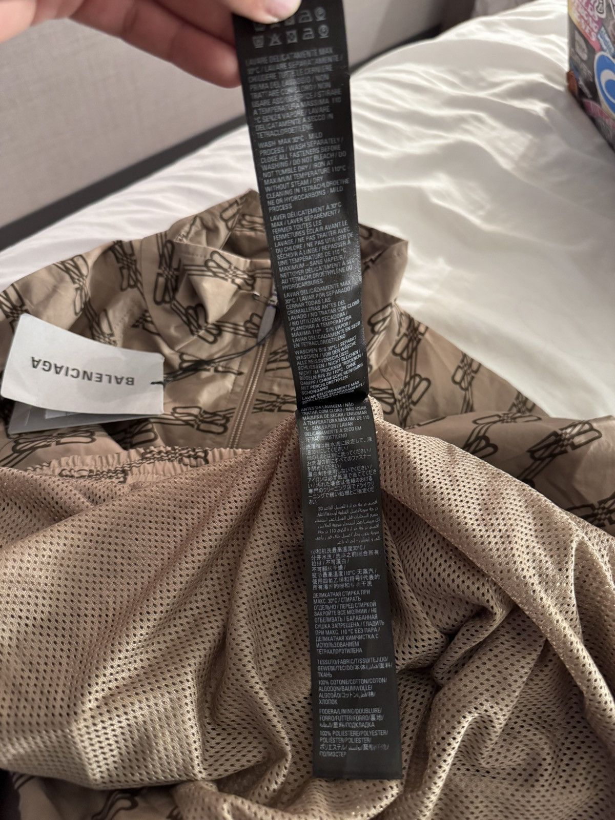 Balenciaga Balenciaga BB Monogram Zip Up Jacket Size US XS / EU 42 / 0 - 5 Thumbnail