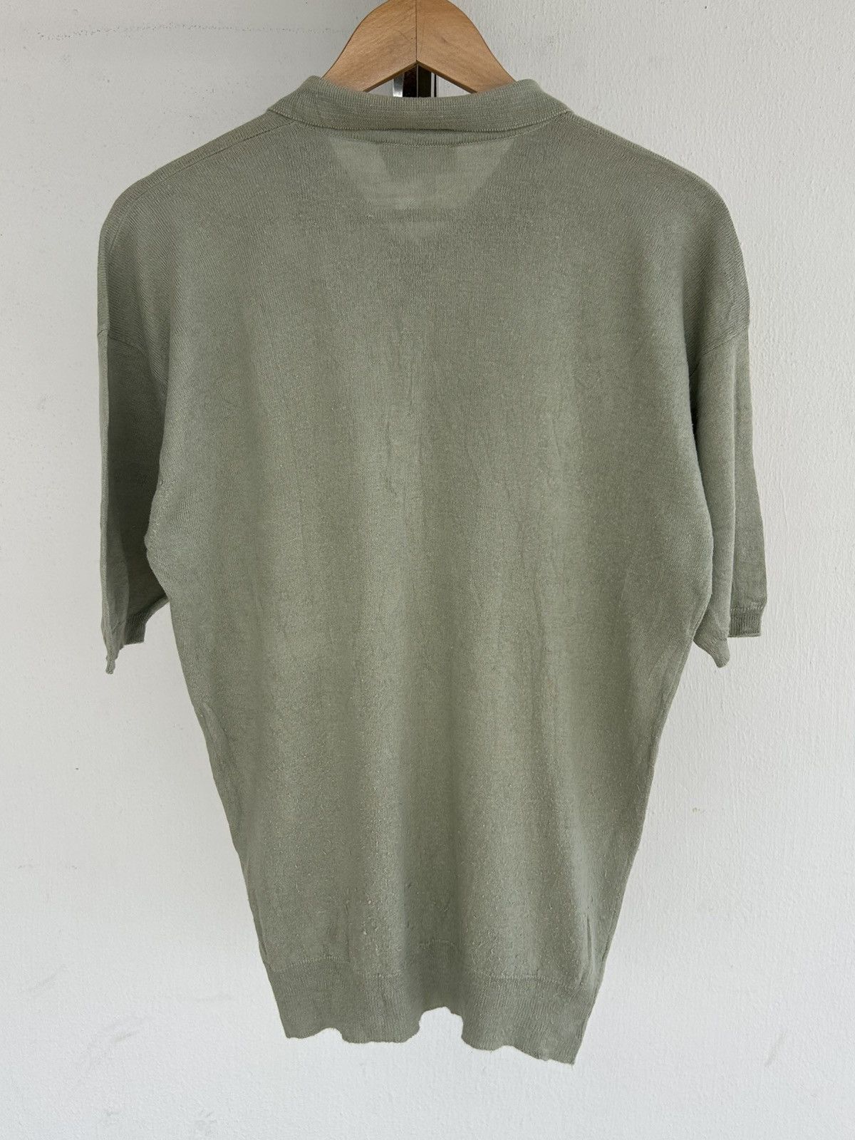 Longchamp Longchamp Vintage Polo Pocket Collar Green Size US L / EU 52-54 / 3 - 2 Thumbnail