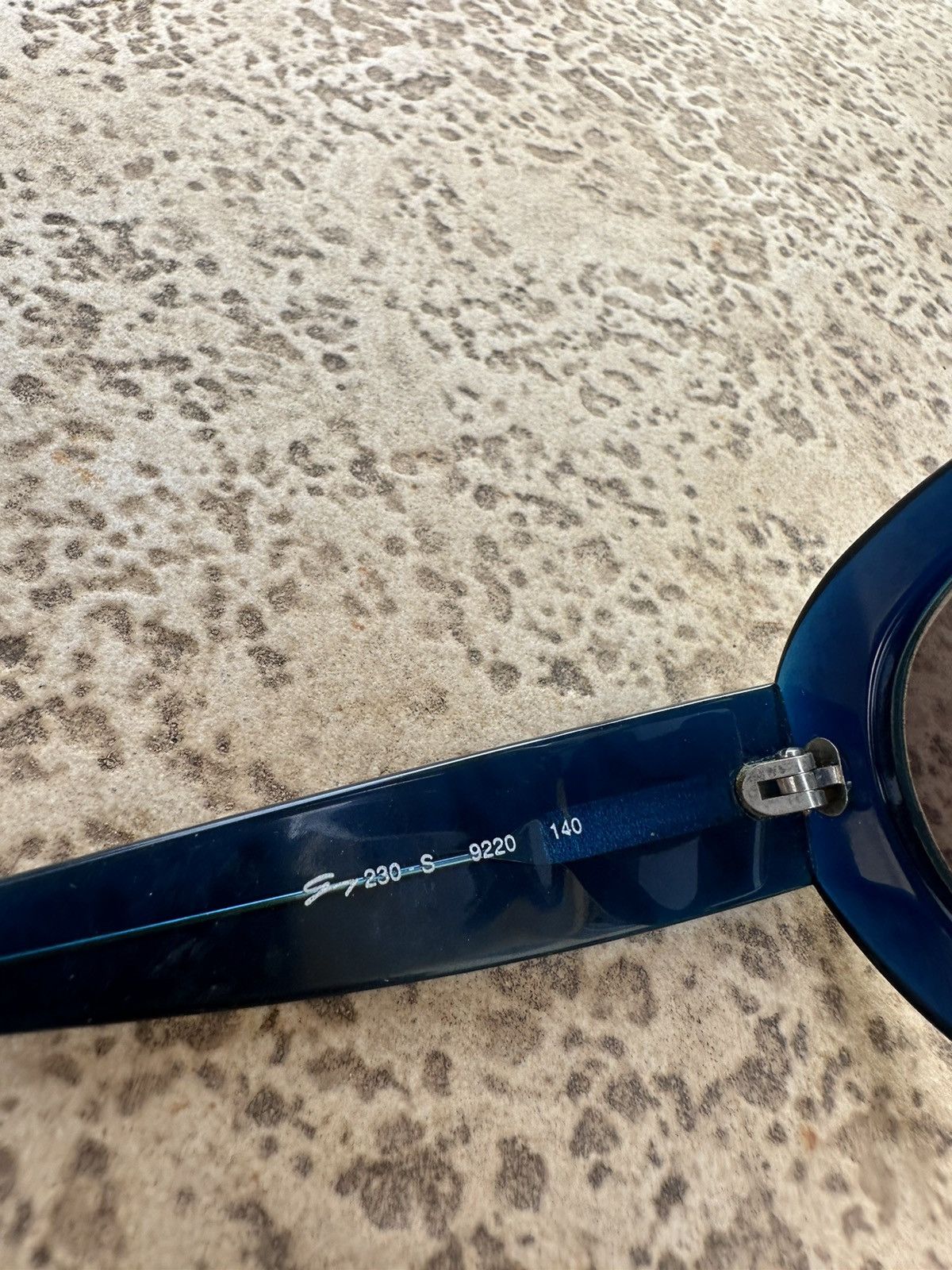 Versace Genny Versace Sunglasses 230 S Navy Size ONE SIZE - 6 Thumbnail