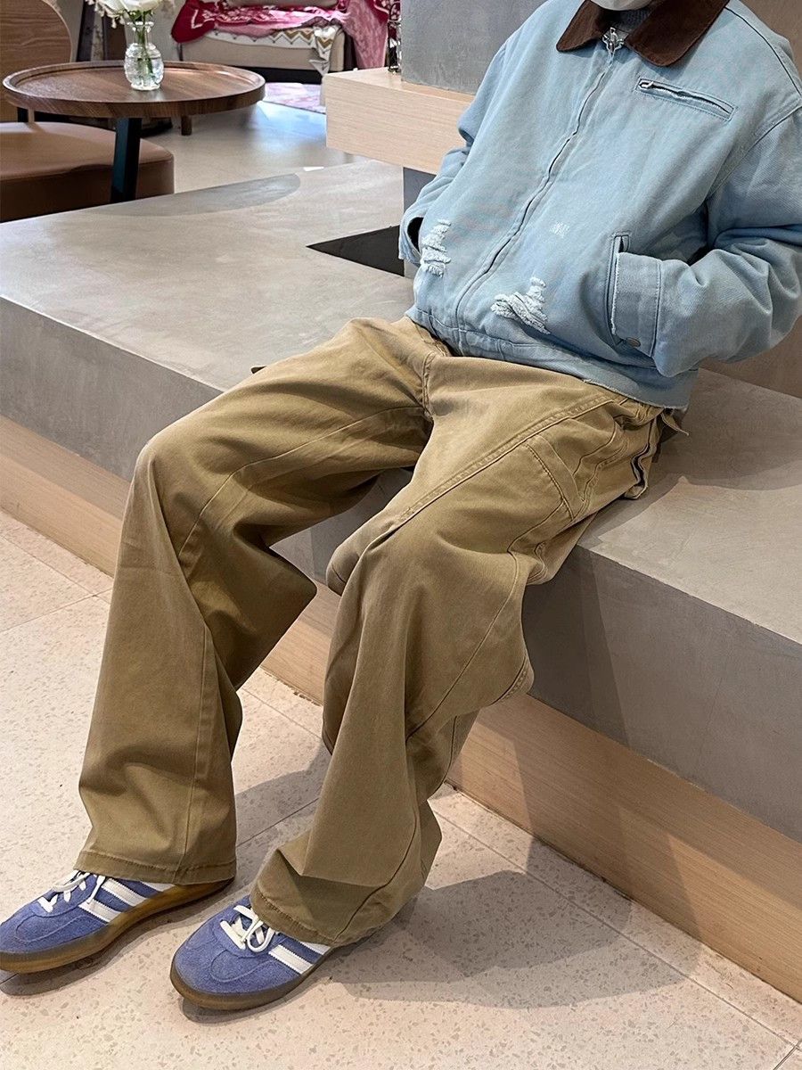 Japanese Brand × Jean Loose straight leg multi pocket jeans Size US 32 / EU 48 - 2 Thumbnail