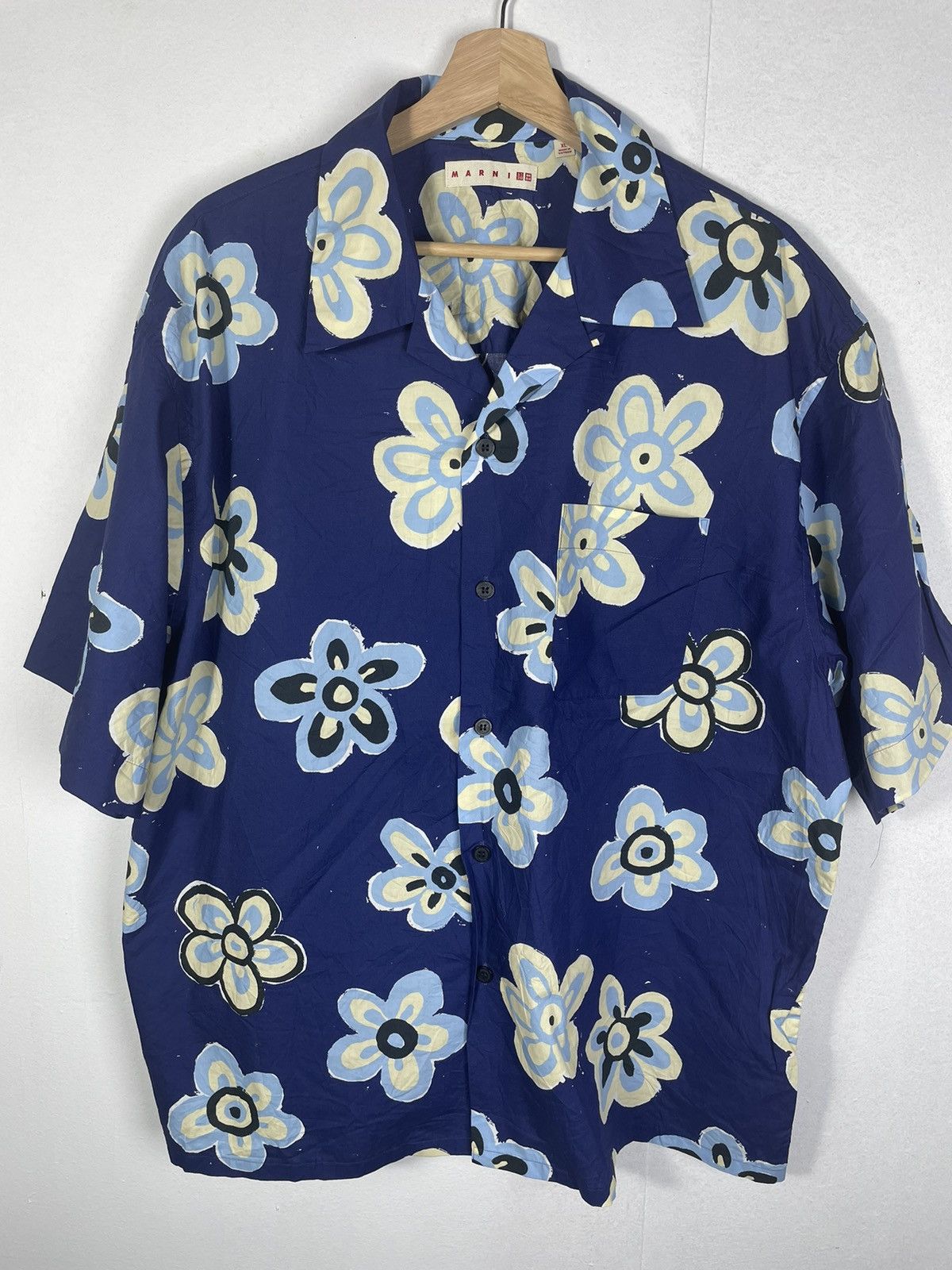 Marni × Uniqlo Marni Hawaiian 🌺 Shirt Size US XL / EU 56 / 4 - 2 Thumbnail