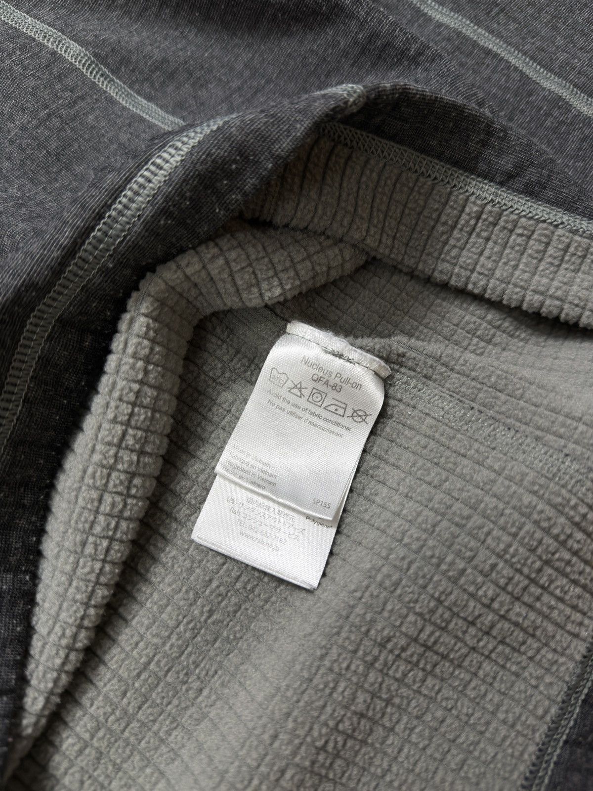 Rab Rab Nucleus Grid Fleece Quarter-Zip Pullover Anthracite Size US XL / EU 56 / 4 - 6 Thumbnail