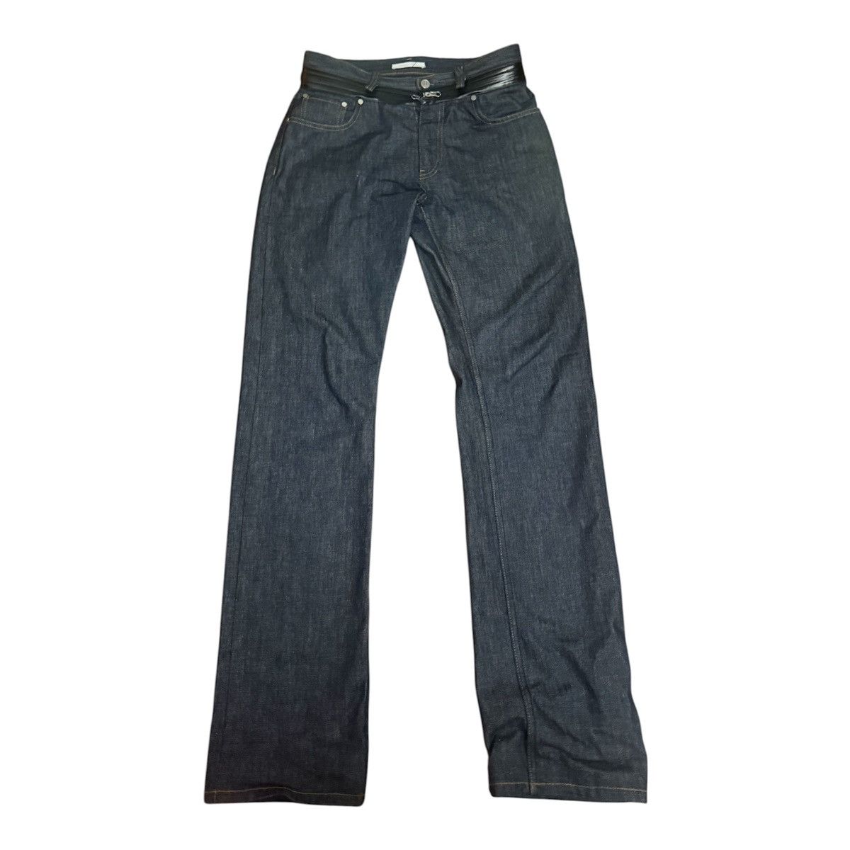 Helmut Lang Helmut Lang Cumberbund Zipper Jeans SAMPLE 1OF1 Size US 32 / EU 48 - 1 Thumbnail
