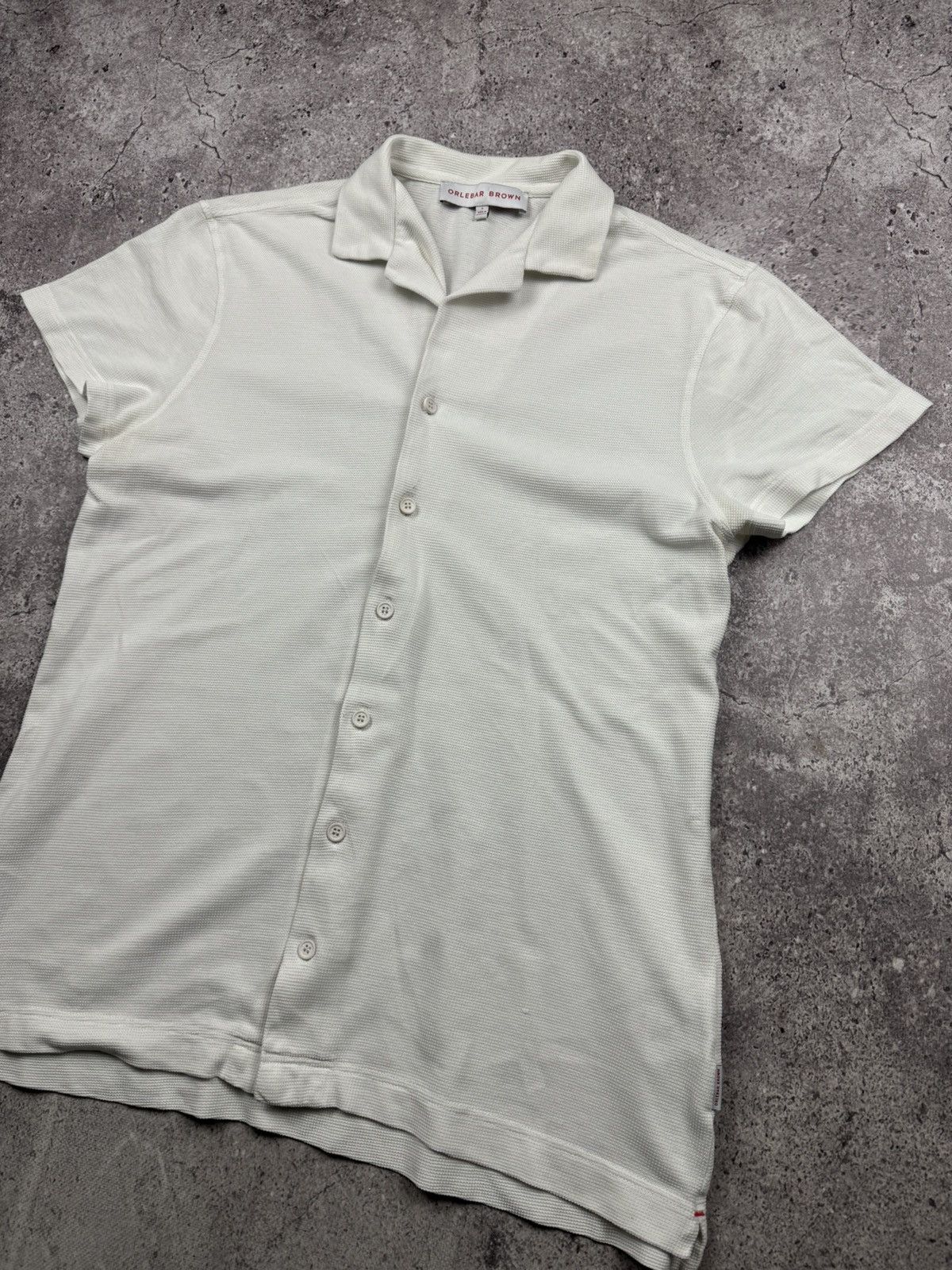 Orlebar Brown Orlebar Brown Polo Shirt Mens Size S Button Shirt Size US S / EU 44-46 / 1 - 2 Thumbnail