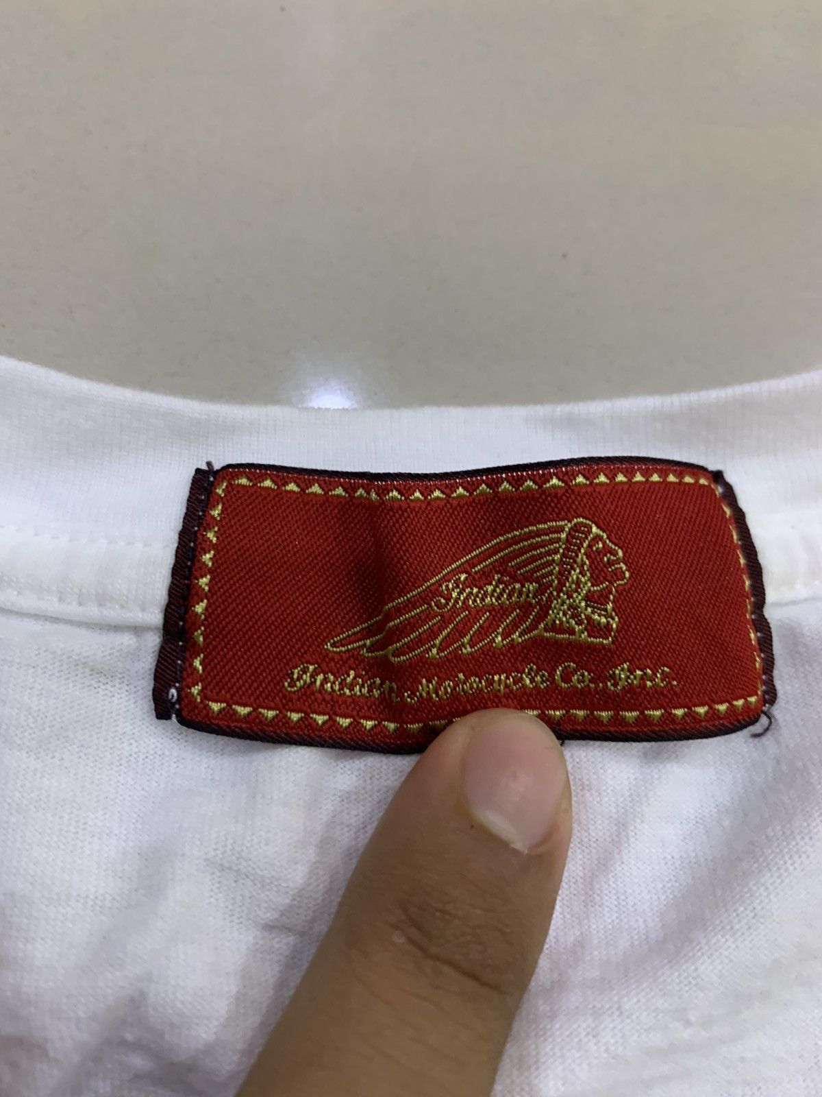 Indian Motorcycle × Vintage VINTAGE INDIAN MOTORCYCLE BACK-HIT EMBROIDERY Size US M / EU 48-50 / 2 - 3 Thumbnail