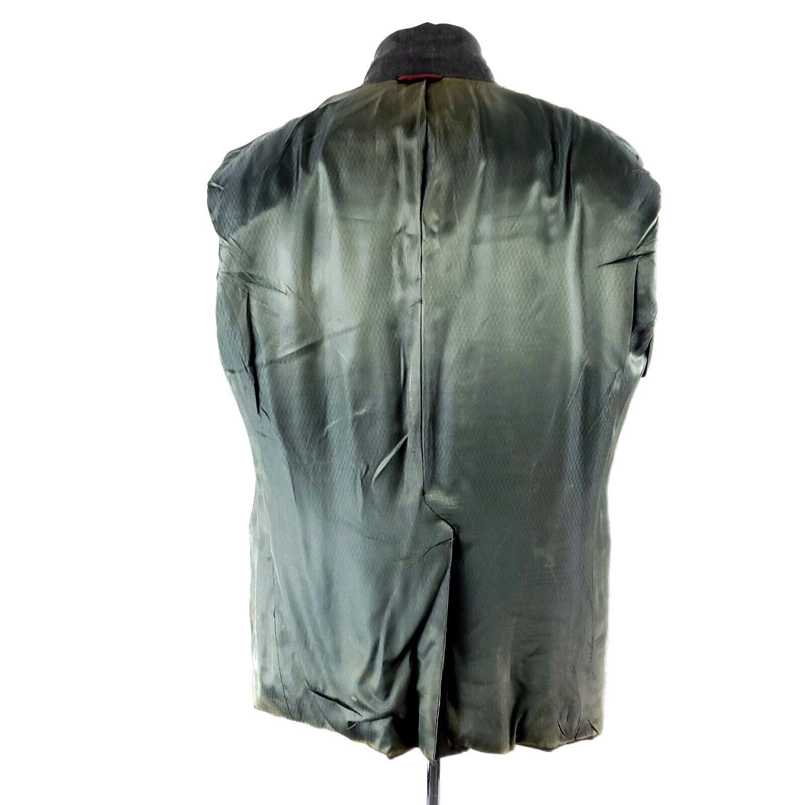 Hart Schaffner Marx Hart Schaffner Marx Silver Trumpeter Wool 2 Button Blazer 44 Size 44R - 11 Thumbnail