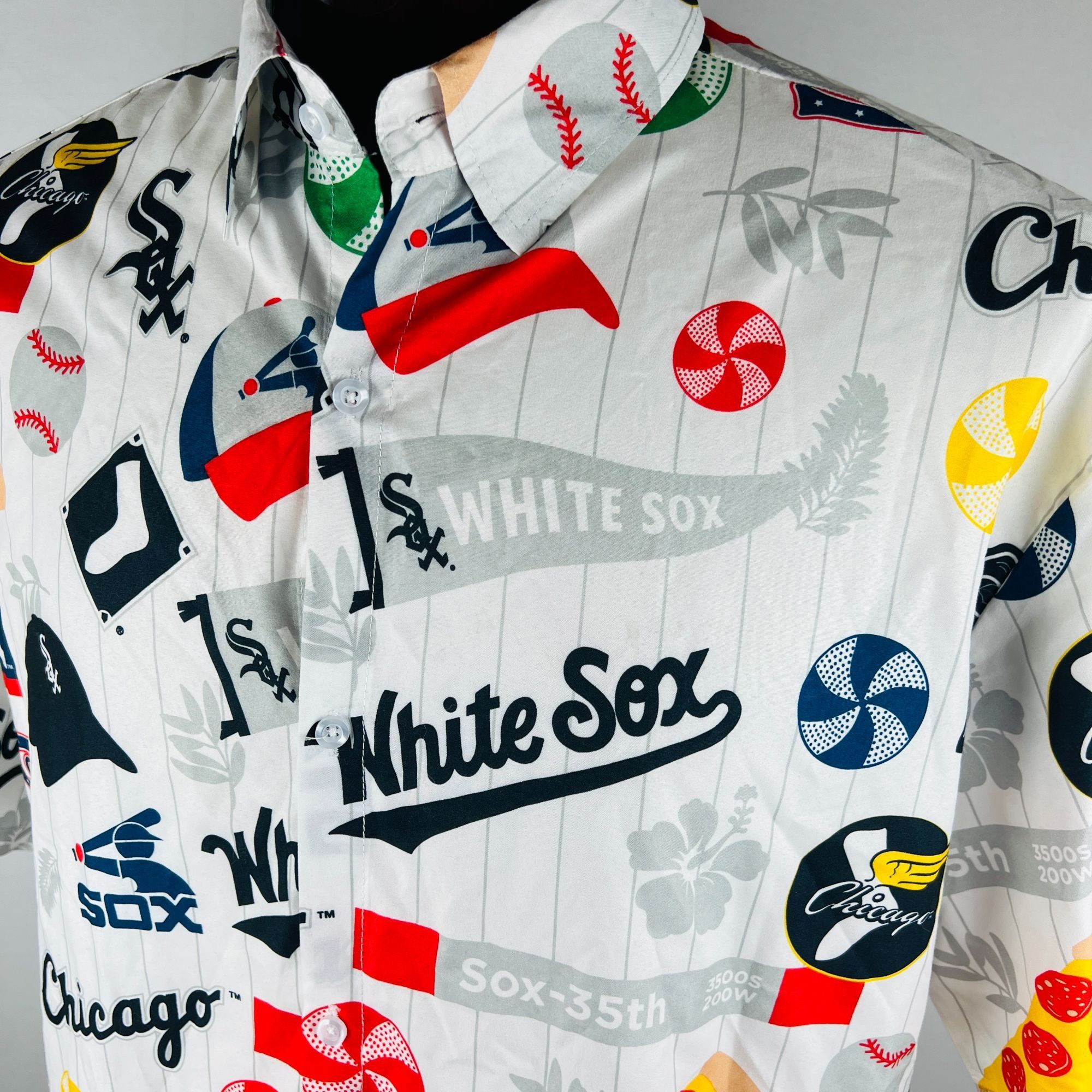 Other Chicago White Sox Button-Up Fanatics XL Promo Shirt Size US XL / EU 56 / 4 - 3 Thumbnail