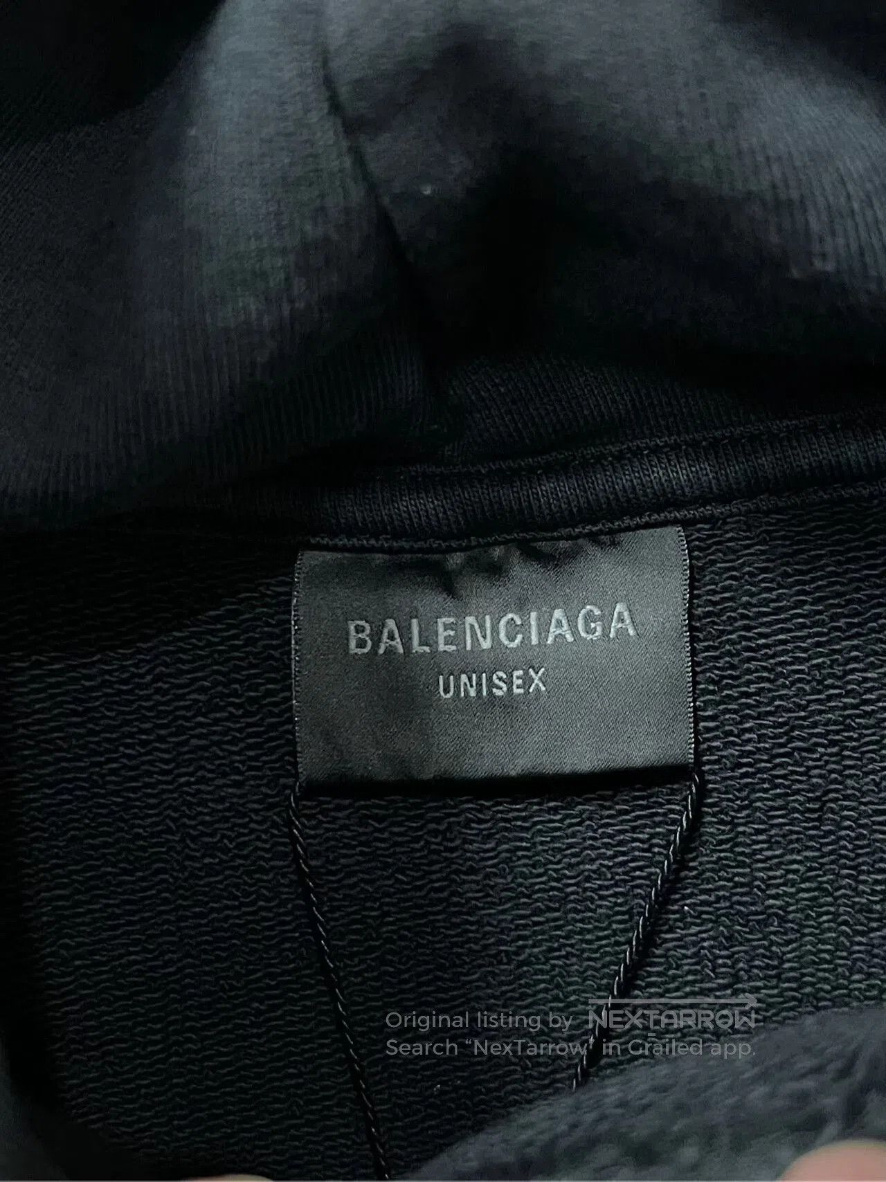 Balenciaga balenciaga oversized hoodie in dark color. Size US S / EU 44-46 / 1 - 6 Thumbnail