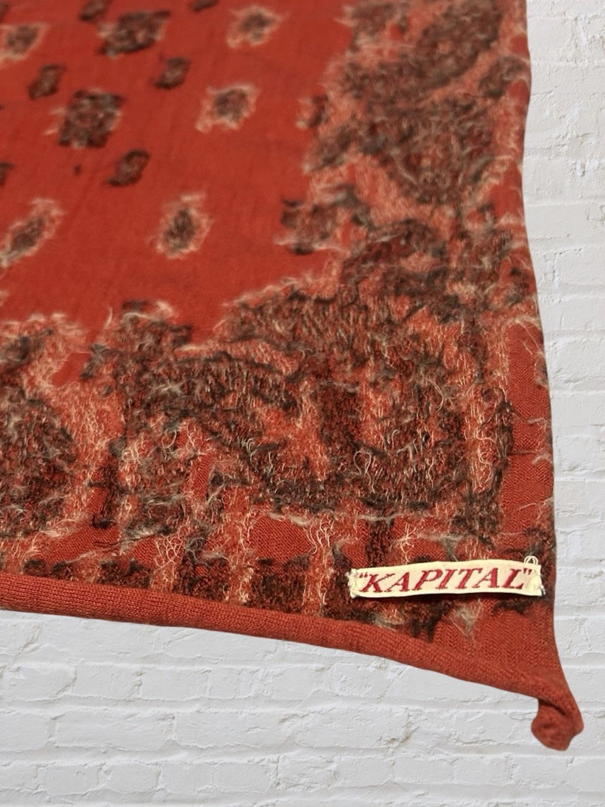 Kapital KAPITAL paisley short scarf Size ONE SIZE - 4 Thumbnail