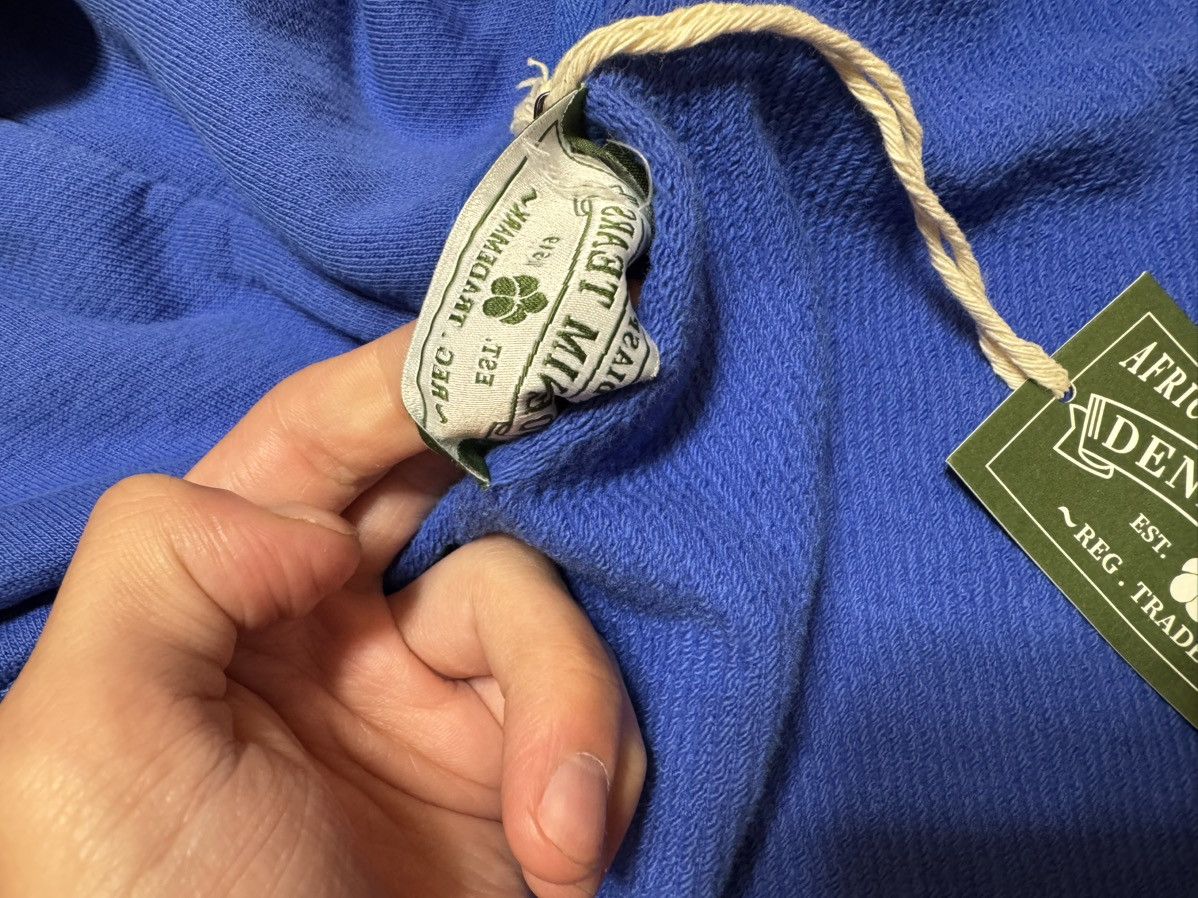 DENIM TEARS DENIM TEARS Royal Blue Cotton Wreath Zip Up - Size XS Size US XS / EU 42 / 0 - 7 Thumbnail