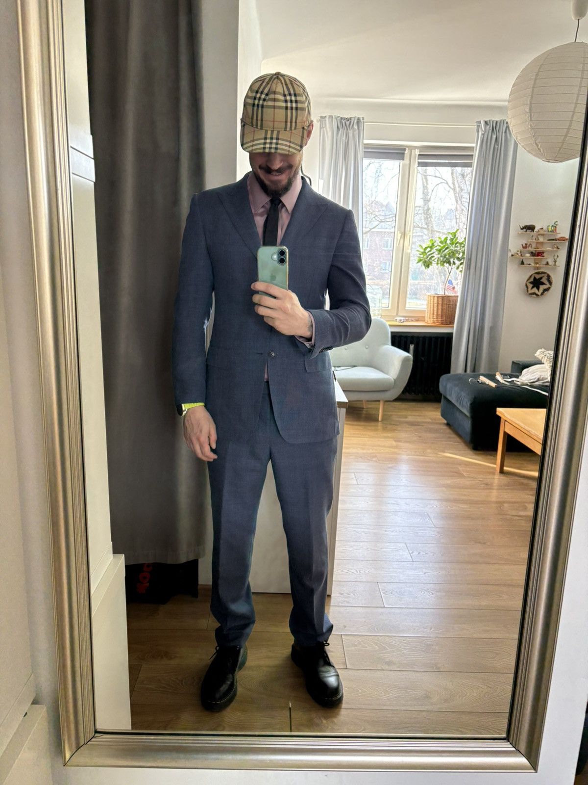 Designer × Suitsupply SuitSupply Washington Suit – Carlo Barbera Fabric | Size 50 Size 50L - 1 Thumbnail