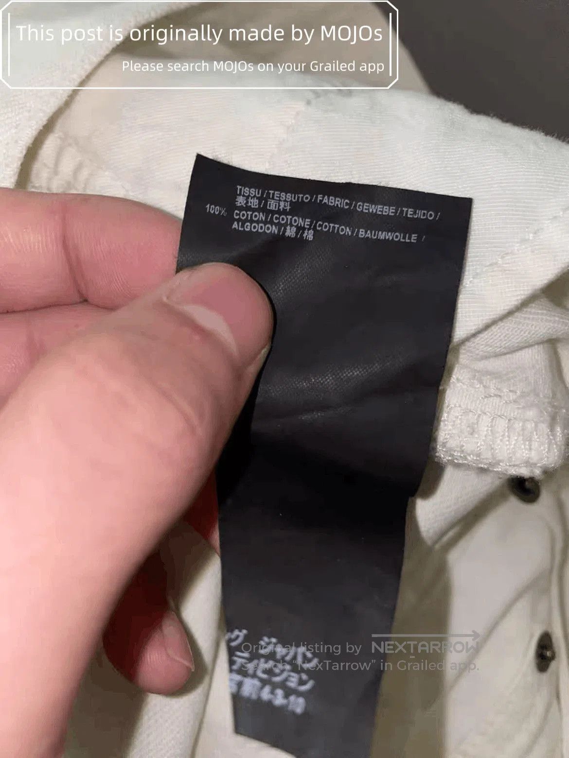 Saint Laurent Paris Sz 32 Saint Laurent Paris 18SS White D14 Logo Stitch Denim. Size US 32 / EU 48 - 4 Thumbnail