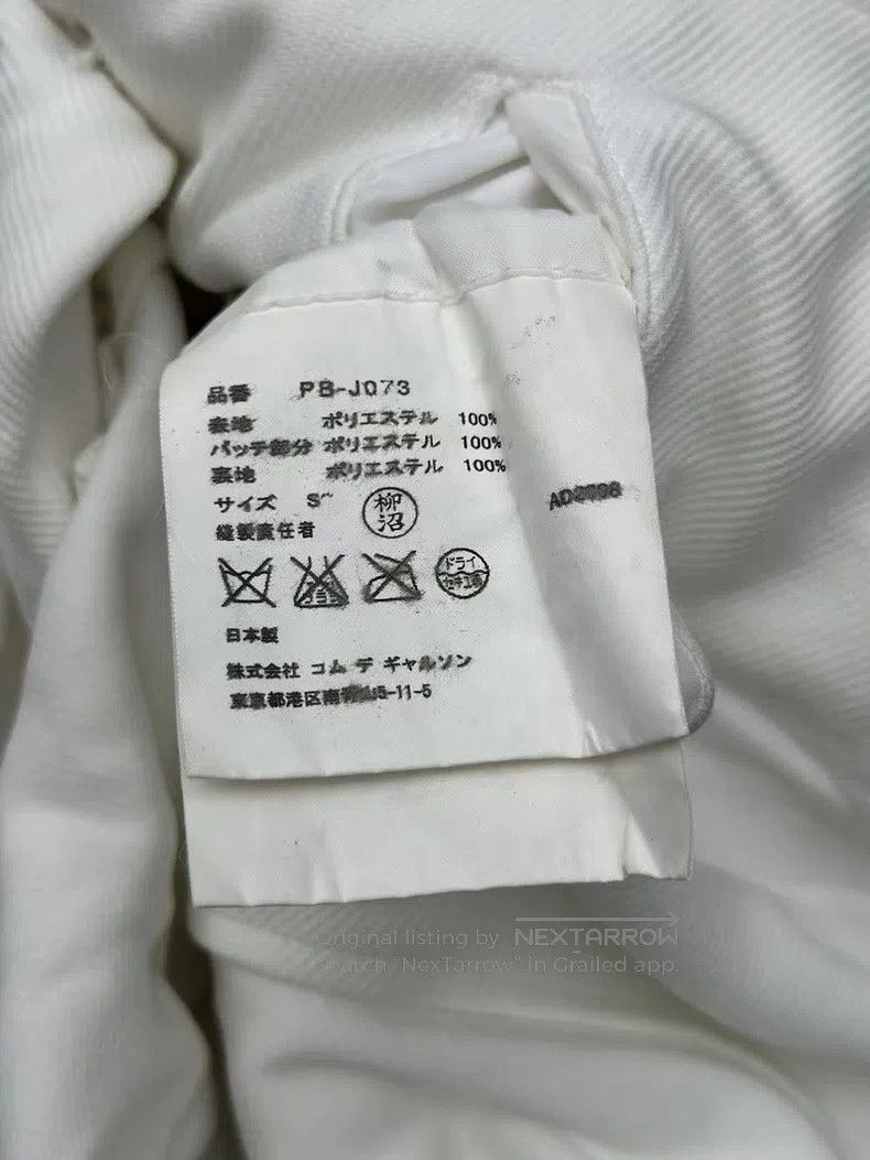 Comme des Garcons Comme Des Garcons Tear-away Zipper Slogan Wool Blazer, Siz Size US S / EU 44-46 / 1 - 6 Thumbnail