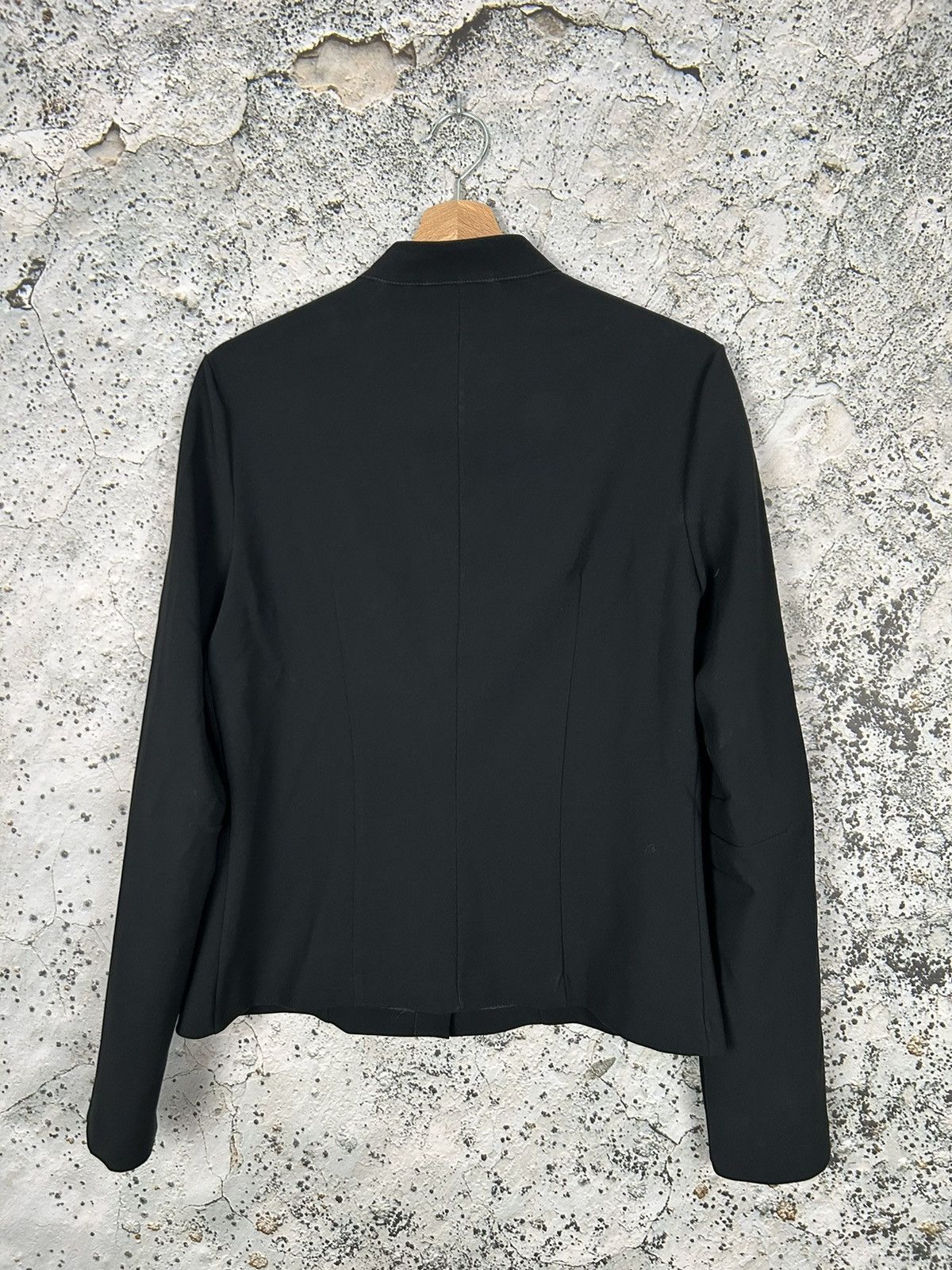 Other S Max Mara Avantgarde Black Light Jacket Blazer Designer Size L / US 10 / IT 46 - 4 Thumbnail
