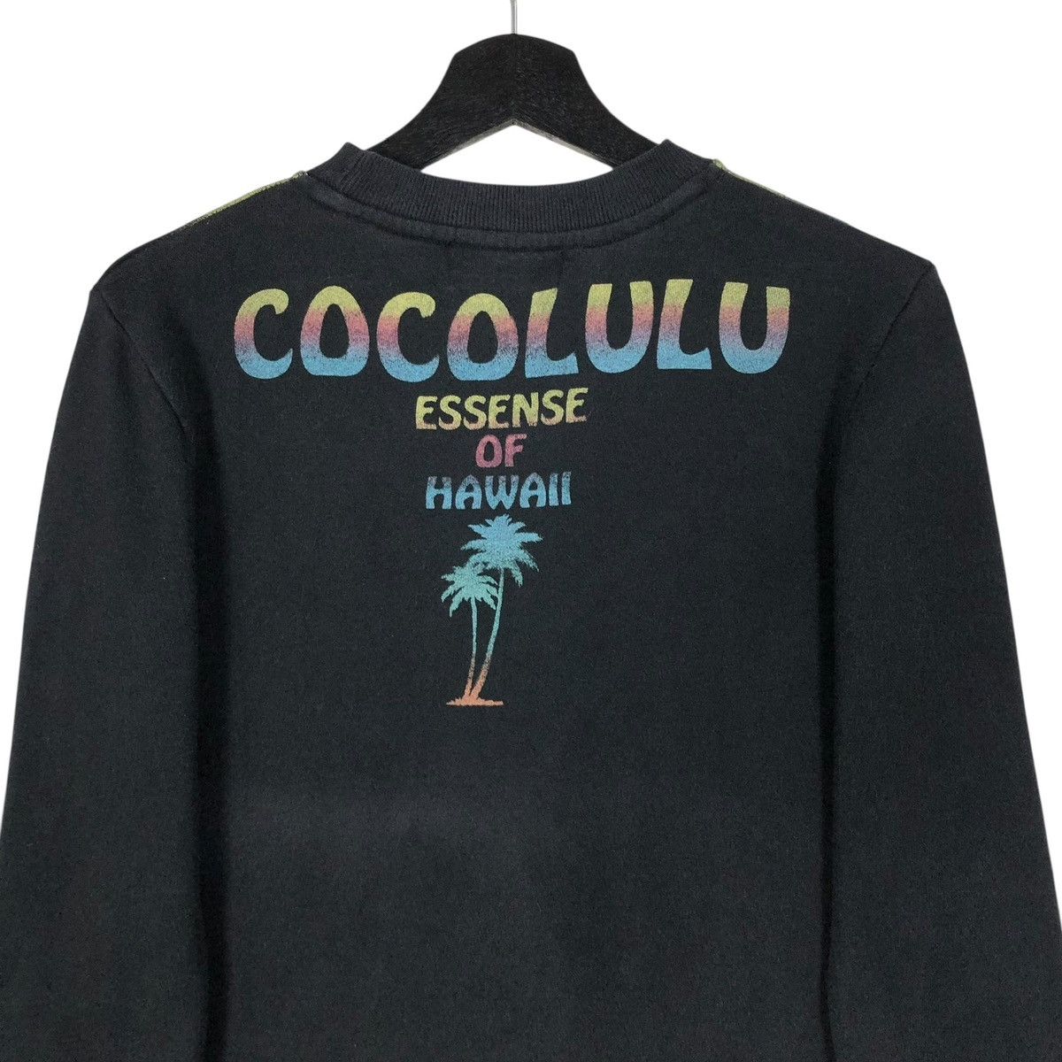 Japanese Brand Vintage 90s Cocolulu Sweatshirt Hawaiian Over print Women Size S / US 4 / IT 40 - 11 Thumbnail